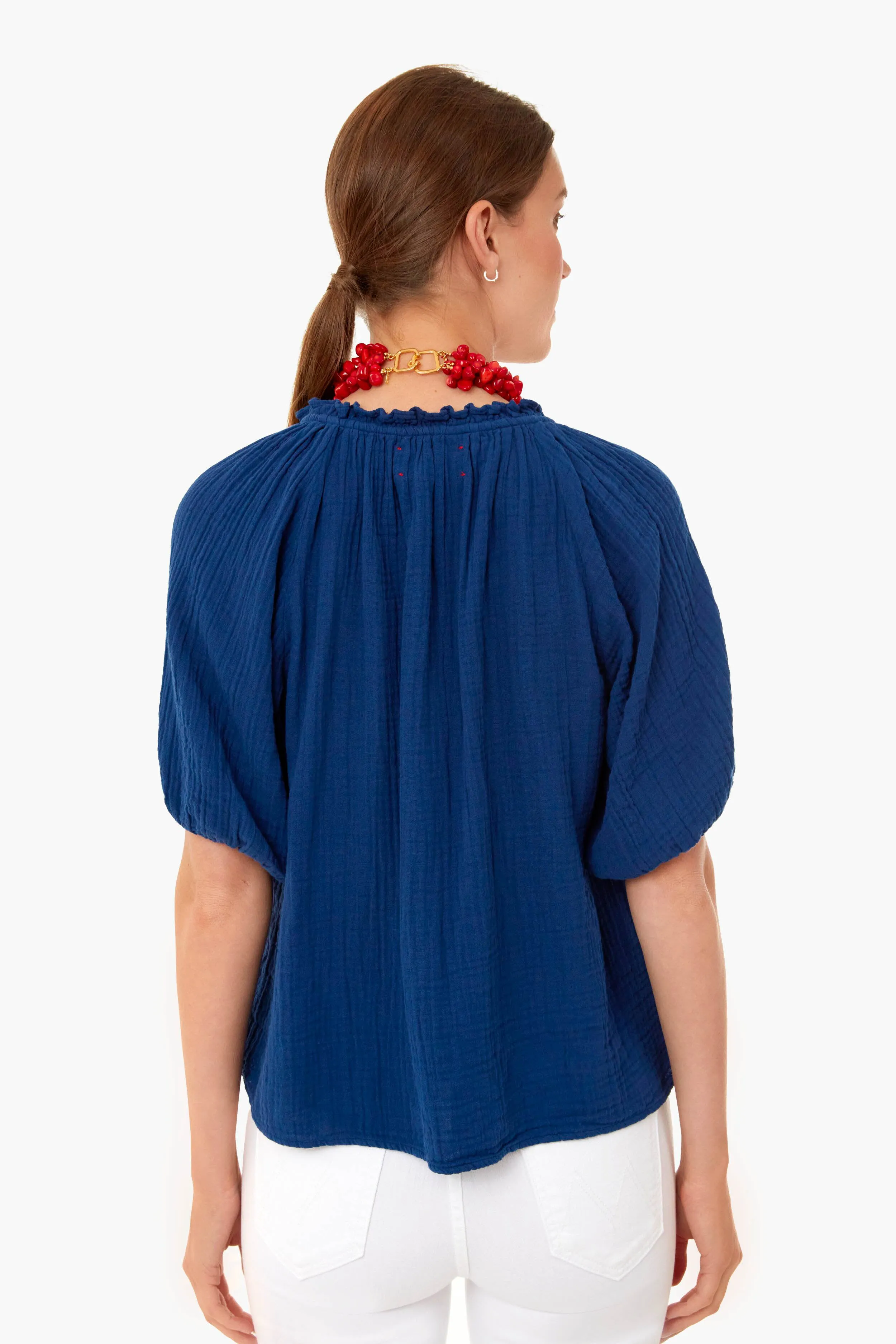 Tiara Blue Jules Top sold by Tuckernuck product image thumbnail 4