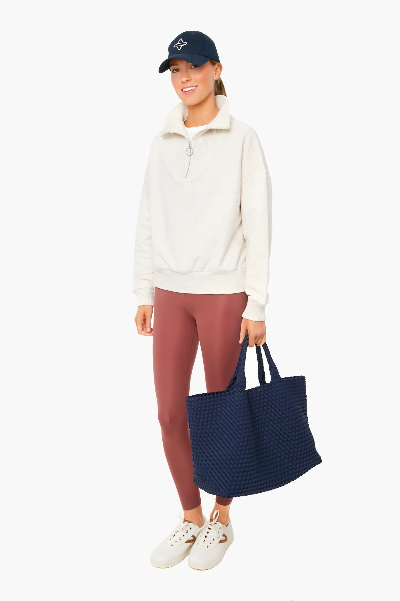 Ivory Marl Miller Sweat sold by Tuckernuck product image thumbnail 2