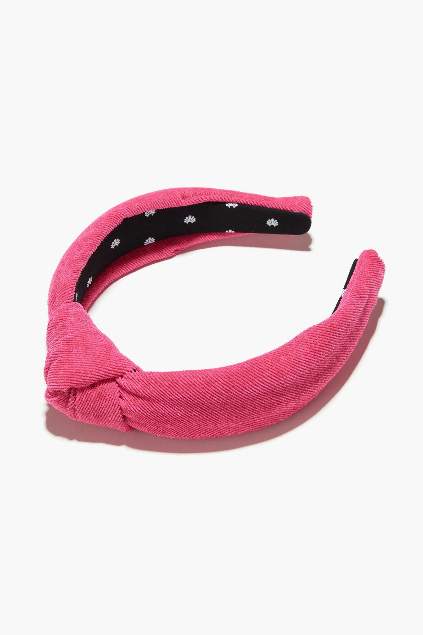 Princess Pink Ribbed Cotton Knotted Headband sold by Tuckernuck