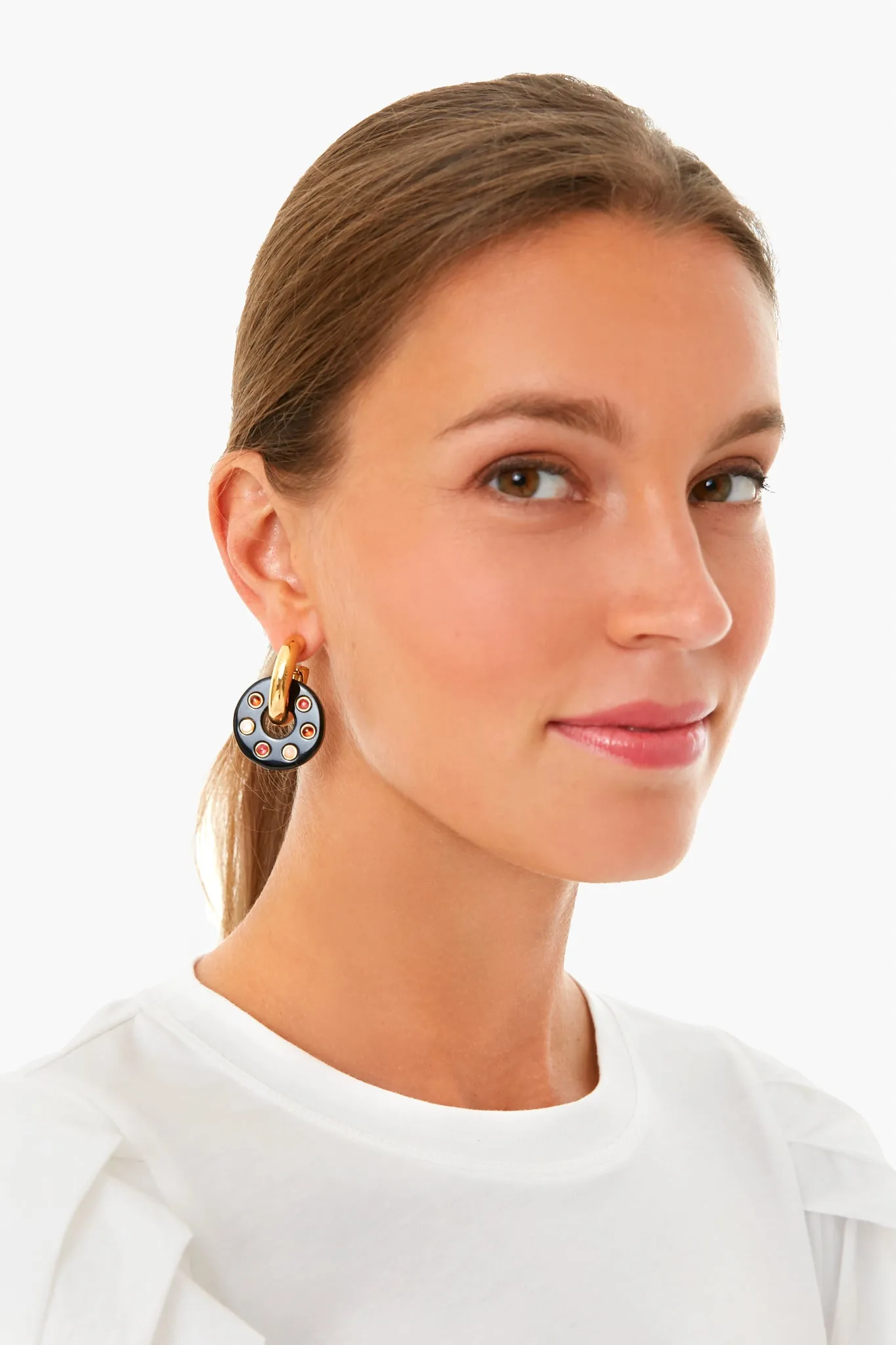 Onyx Arcade Earrings sold by Tuckernuck product image thumbnail 2