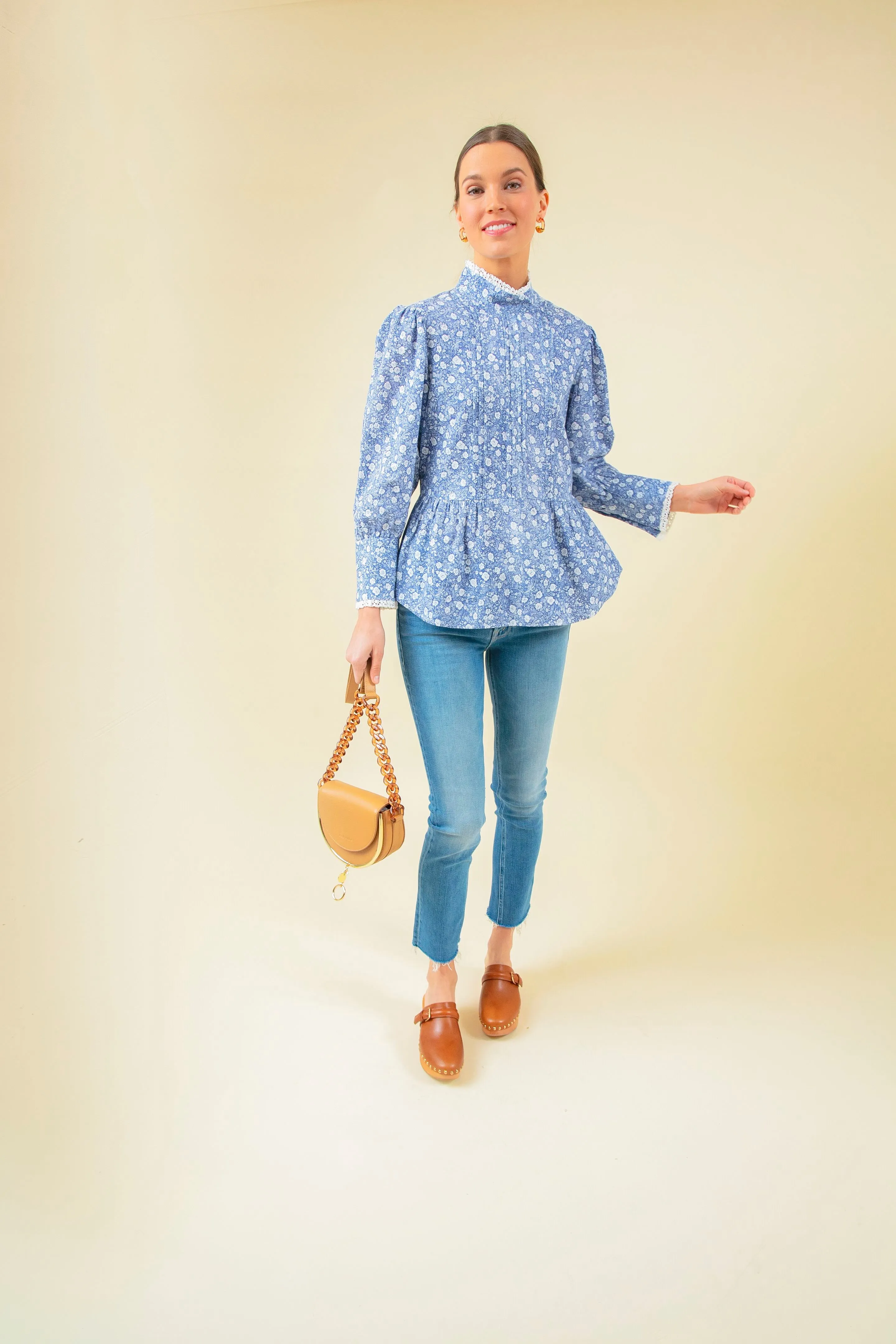 Caramel Infinity Hoops sold by Tuckernuck product image thumbnail 3