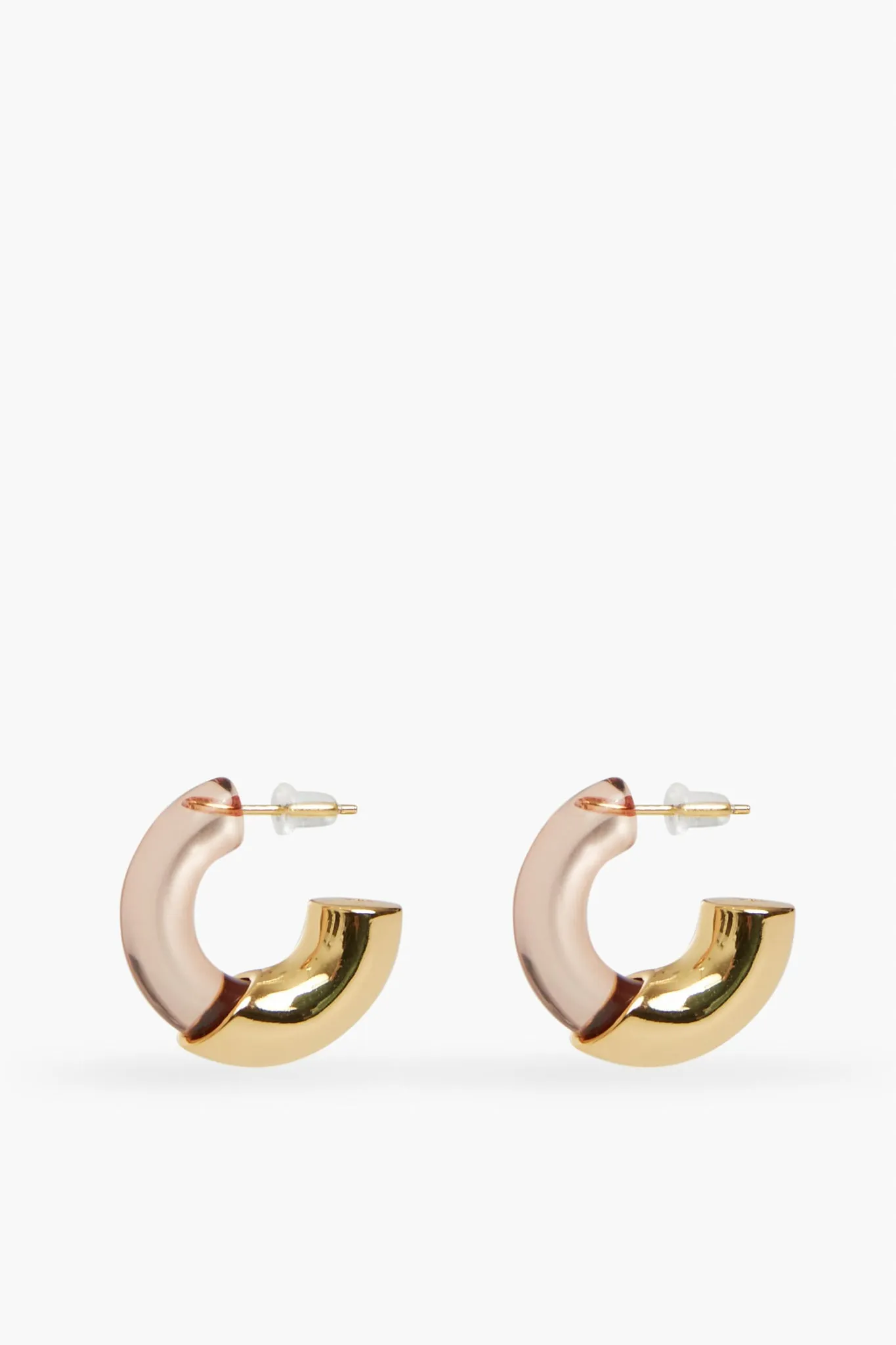 Caramel Infinity Hoops sold by Tuckernuck