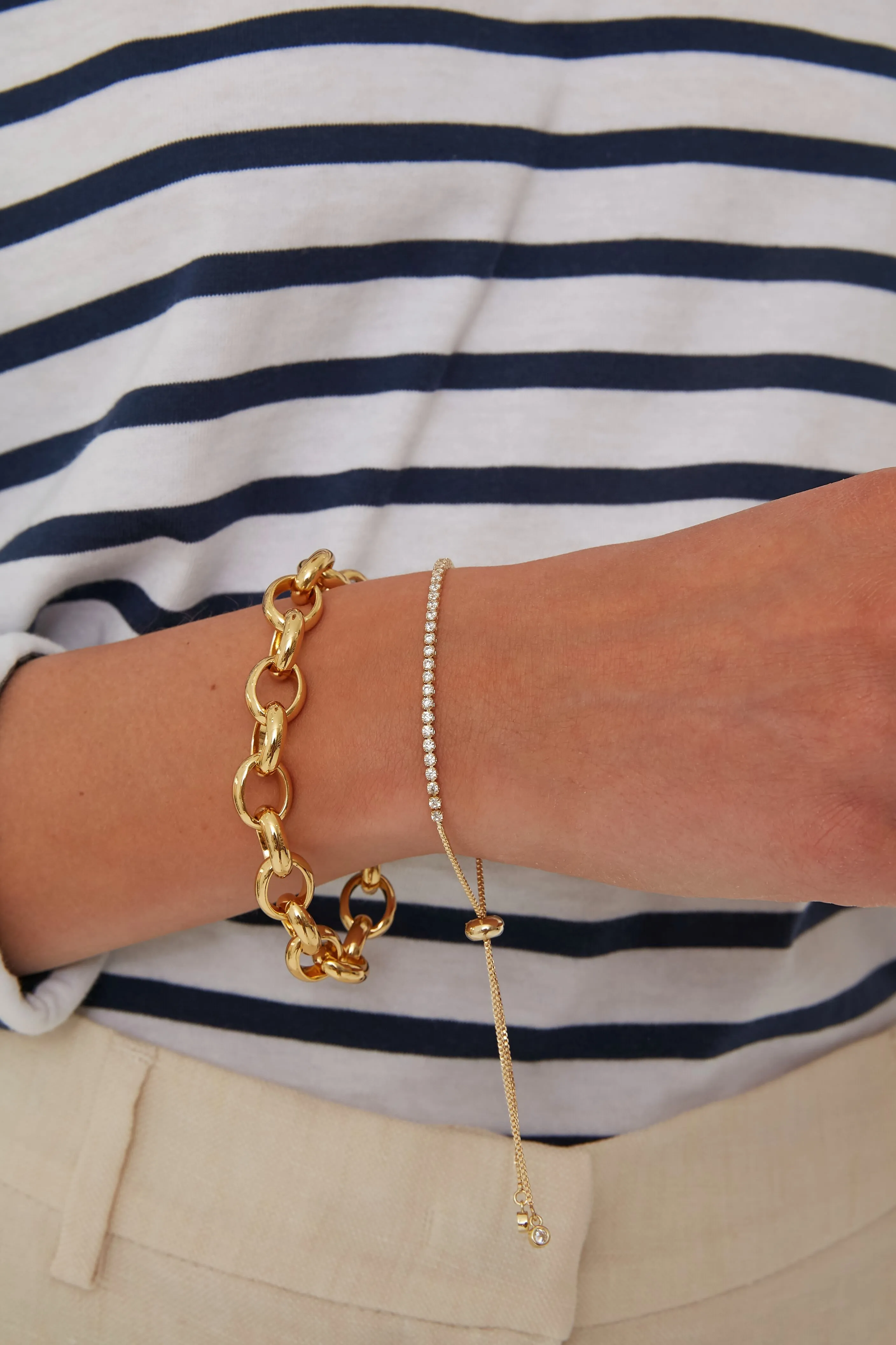 Mini Tennis Bracelet sold by Tuckernuck product image thumbnail 3