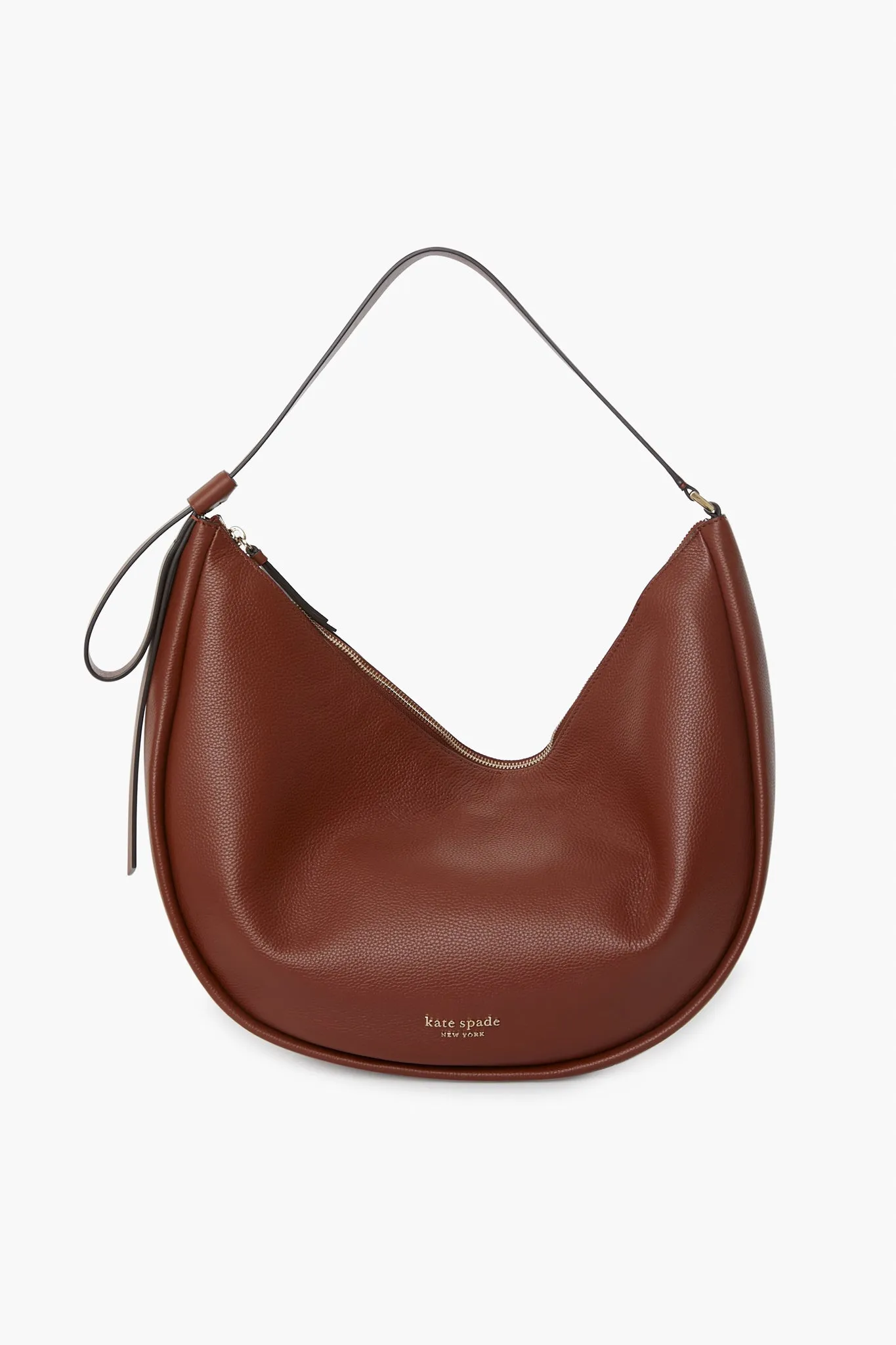 Deep Umber Smile Large Shoulder Bag sold by Tuckernuck