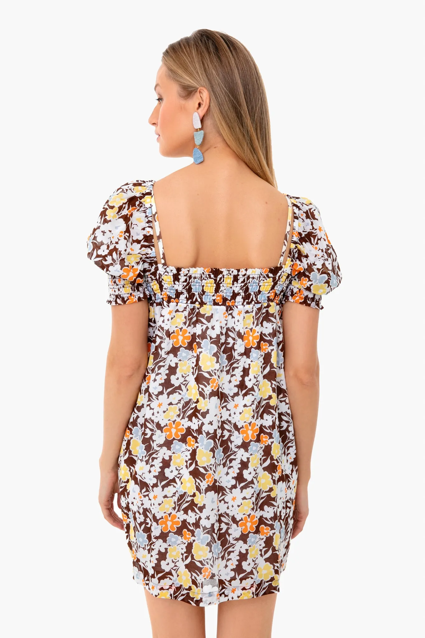 Reverie Smocked Mini Dress sold by Tuckernuck product image thumbnail 4