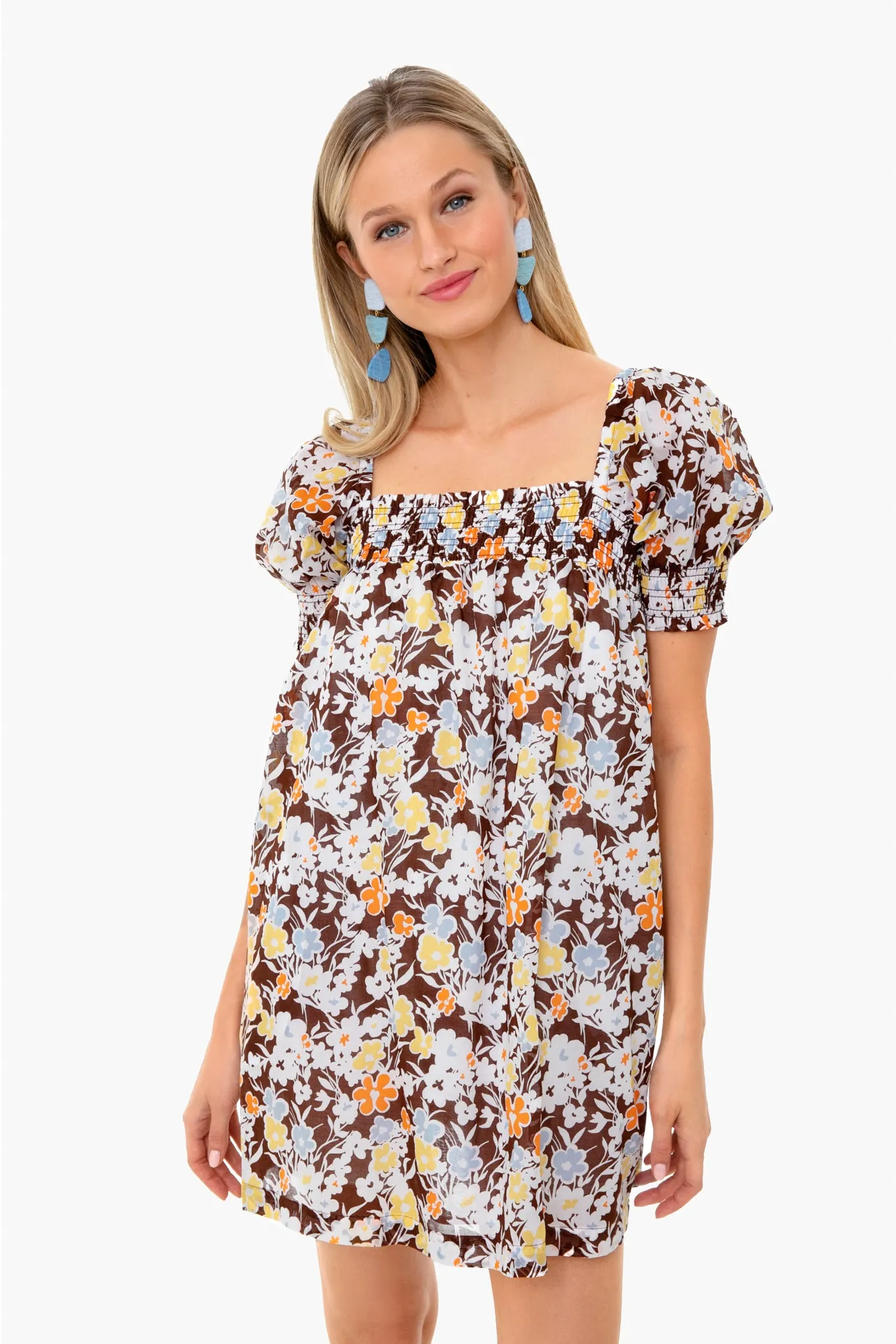 Reverie Smocked Mini Dress sold by Tuckernuck product image thumbnail 2