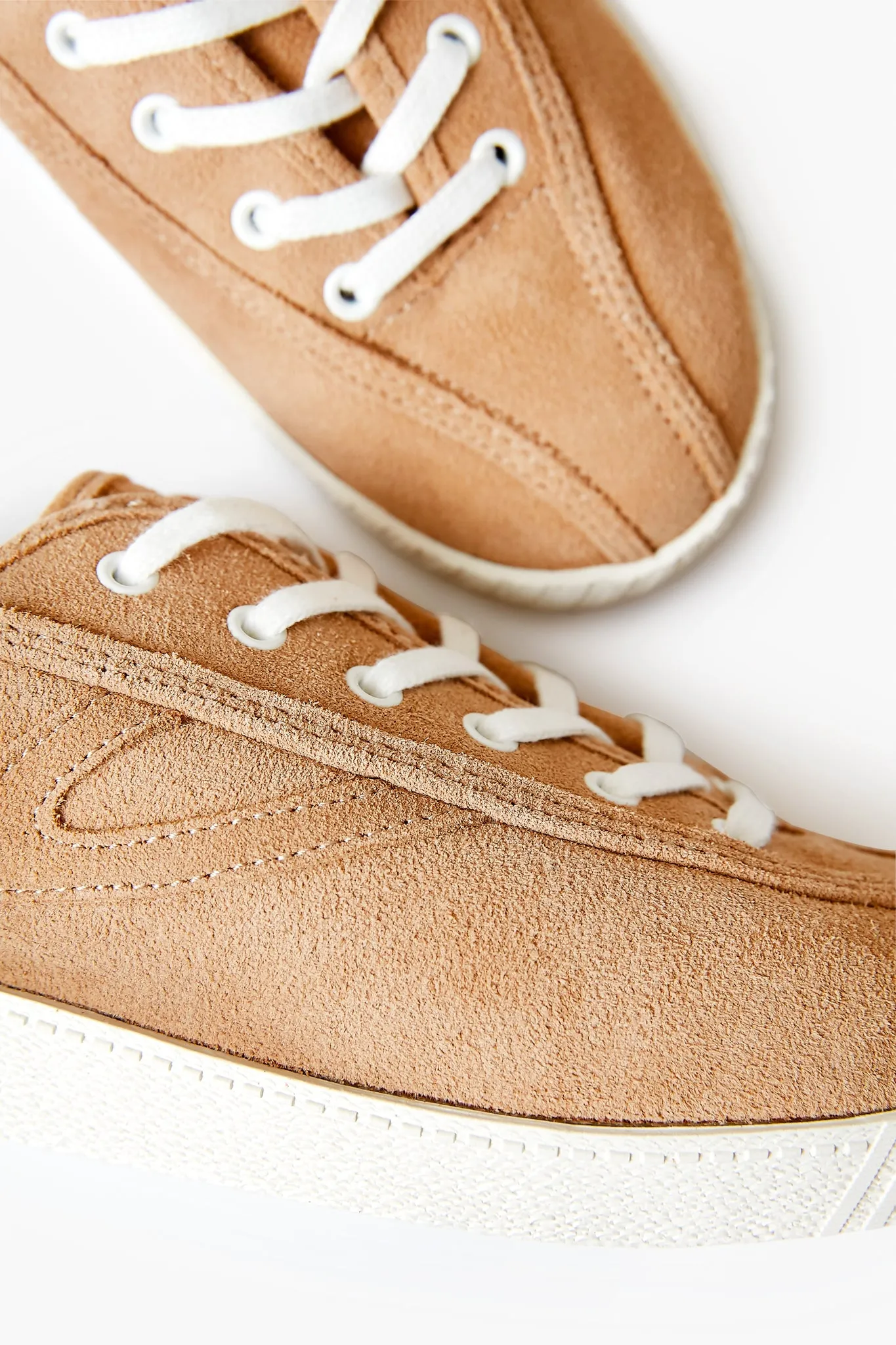 Faux Suede Beige Nylite Sneakers sold by Tuckernuck product image thumbnail 3