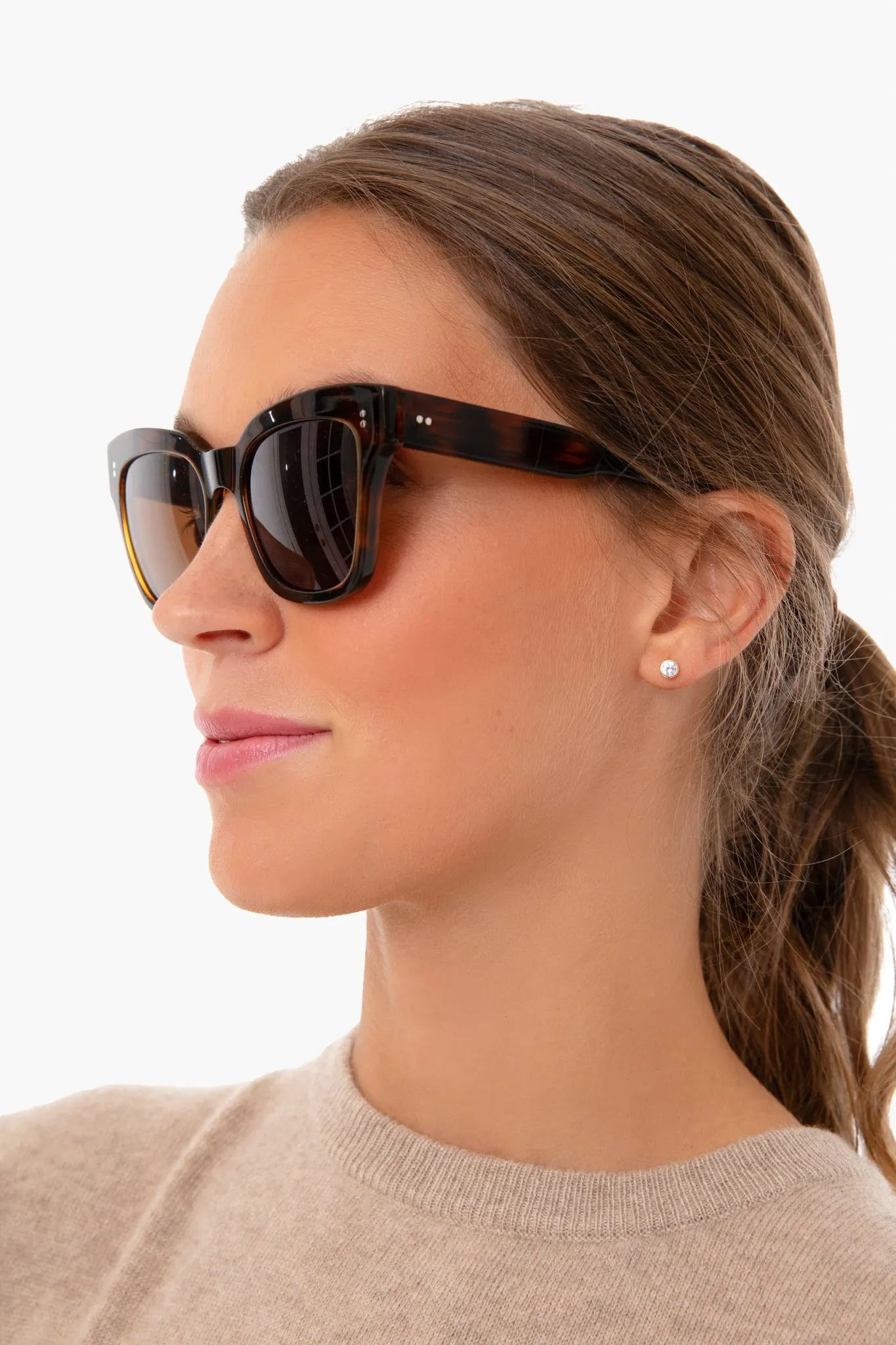 Bezel Solitaire Stud sold by Tuckernuck product image thumbnail 2