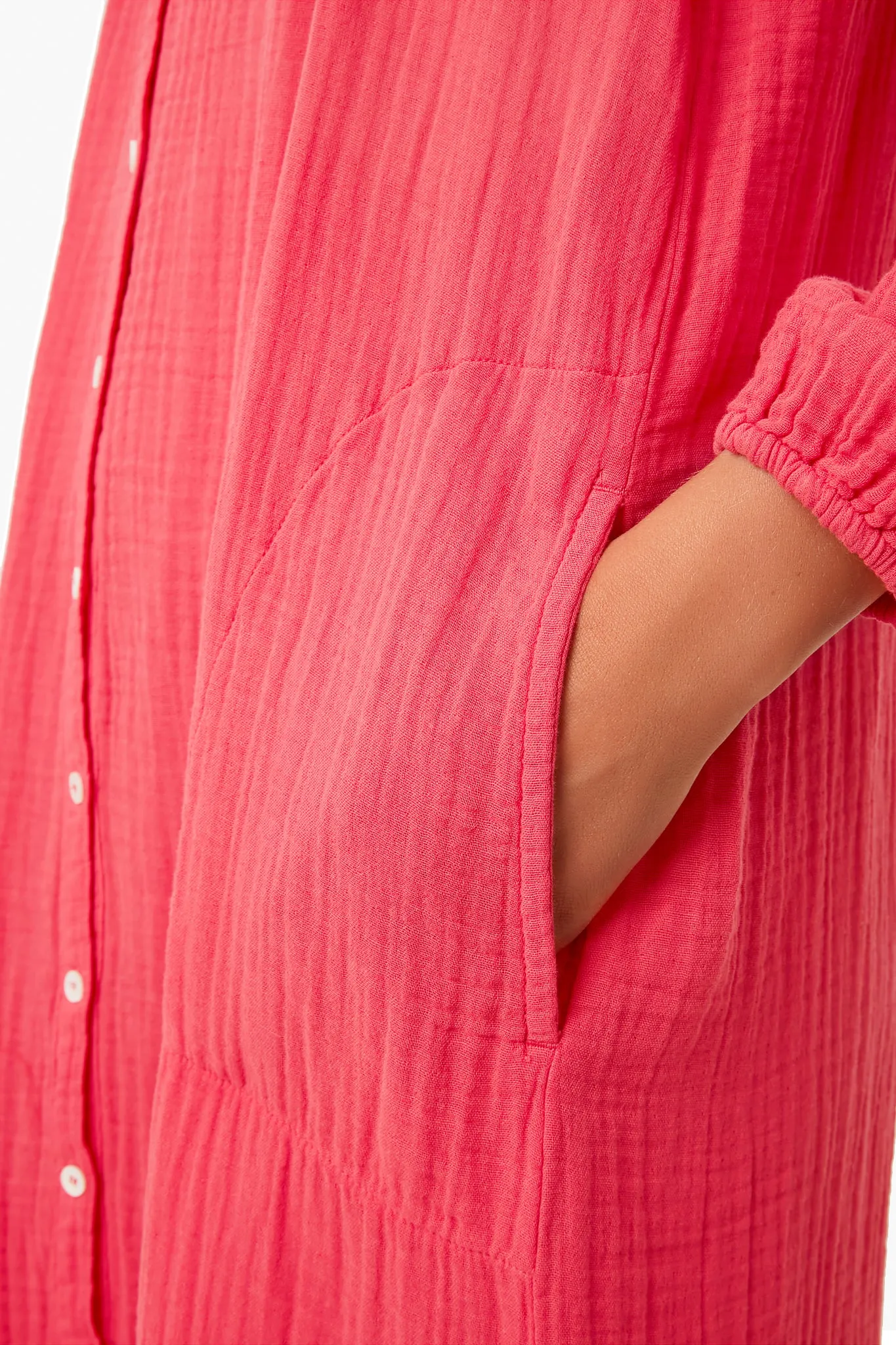 Rose Coral Irys Dress sold by Tuckernuck product image thumbnail 5