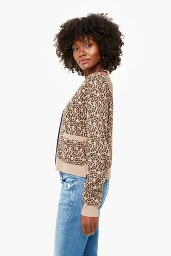 The Leopard Milo Cardigan sold by Tuckernuck product image thumbnail 3