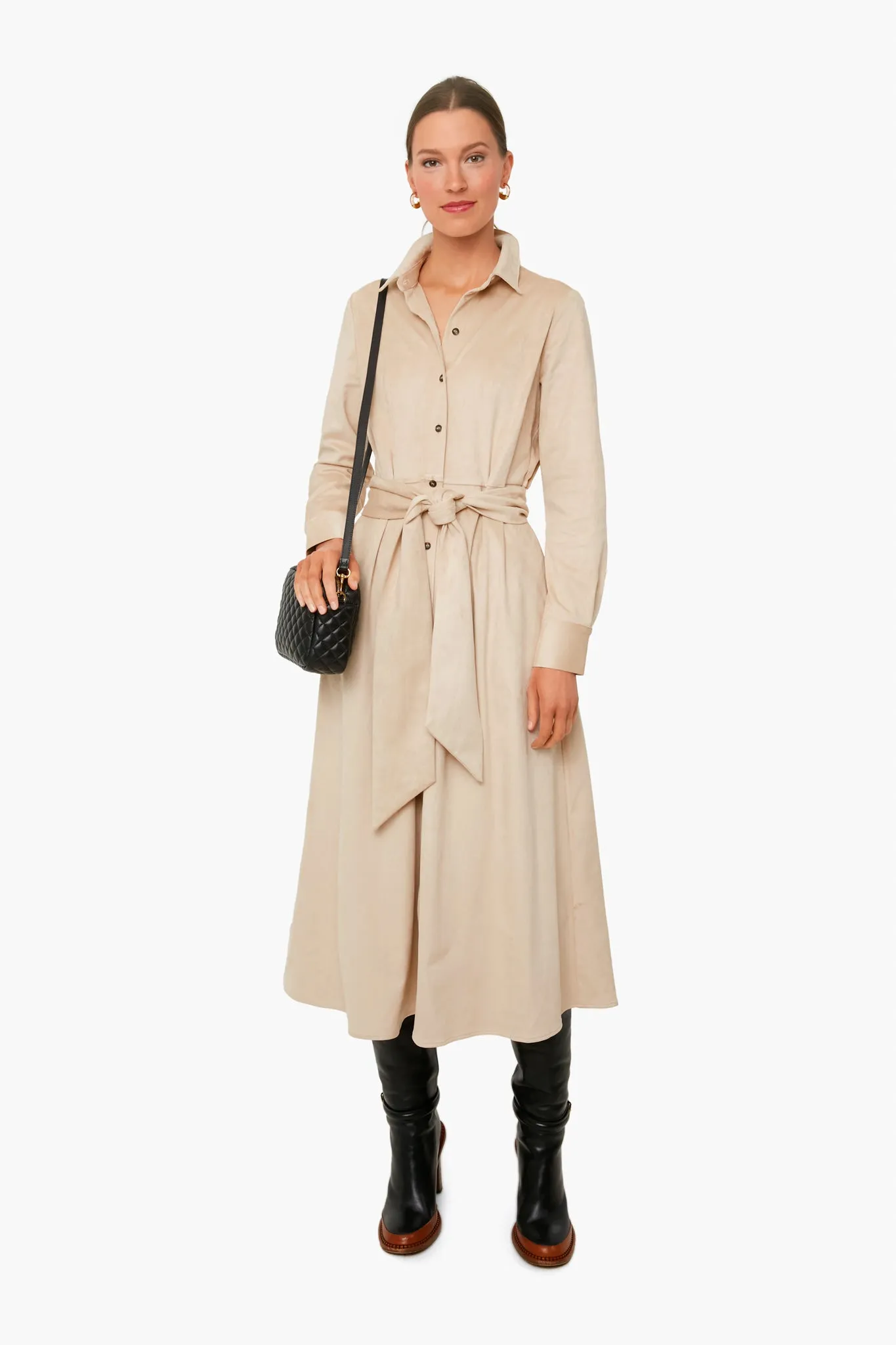 Black Quilted Midi Sac sold by Tuckernuck product image thumbnail 3