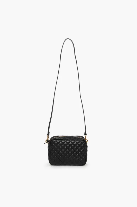 Black Quilted Midi Sac sold by Tuckernuck