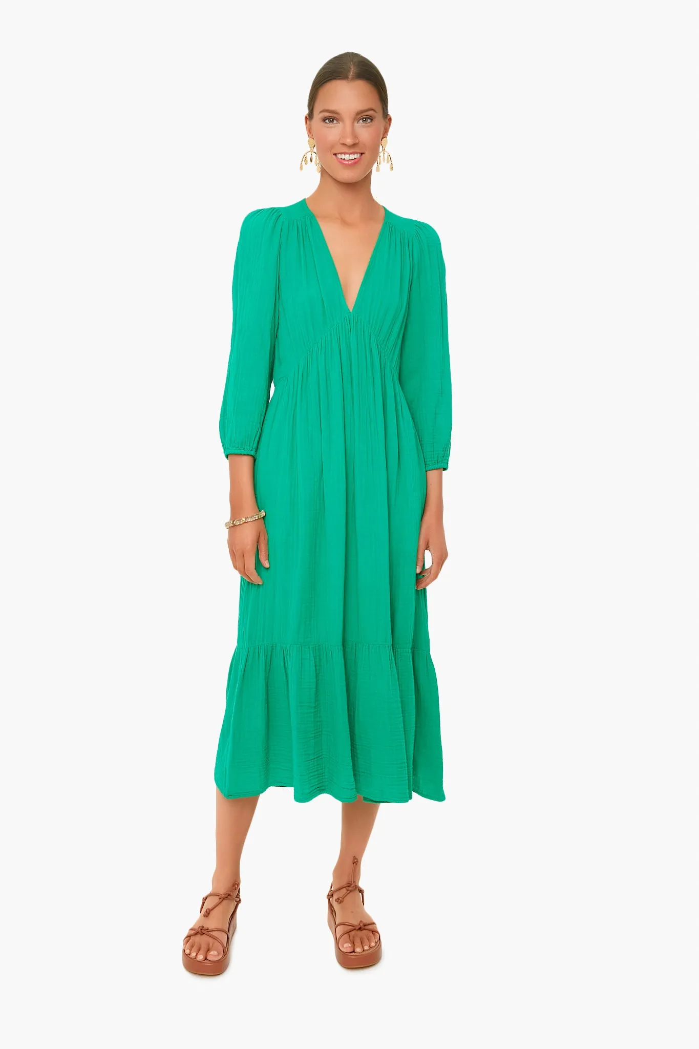 Apple Green Ella Dress sold by Tuckernuck product image thumbnail 2