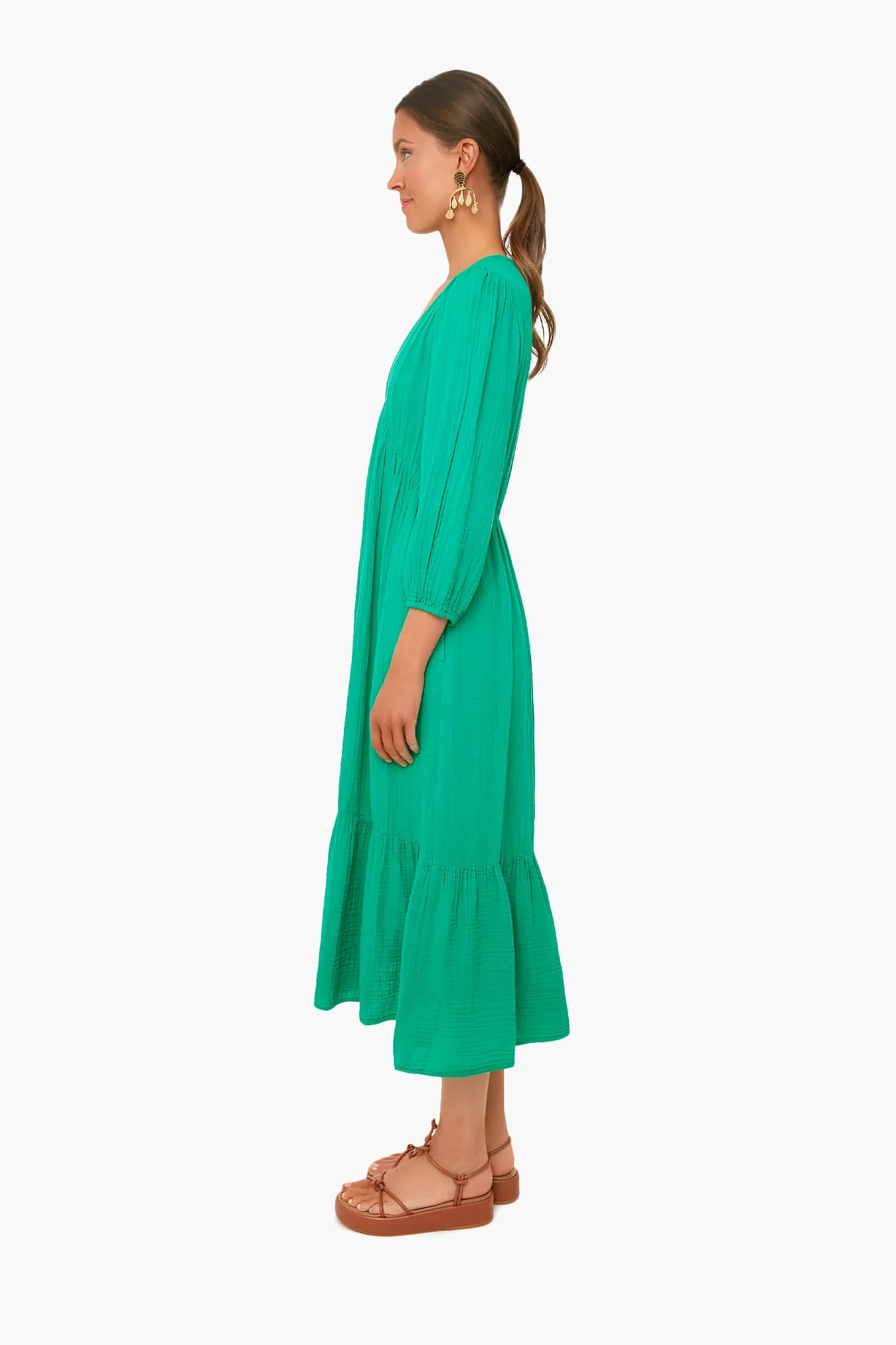 Apple Green Ella Dress sold by Tuckernuck product image thumbnail 3