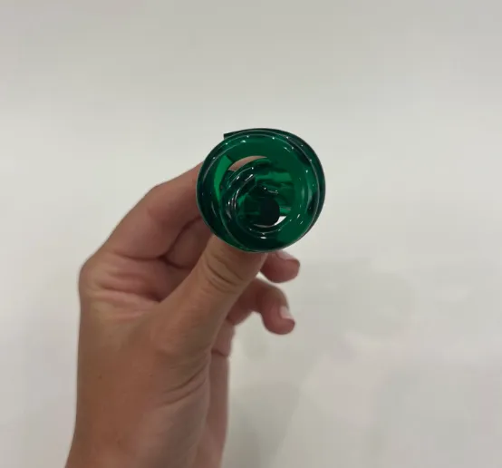 Green Acrylic Swirl Ring sold by Tuckernuck product image thumbnail 2