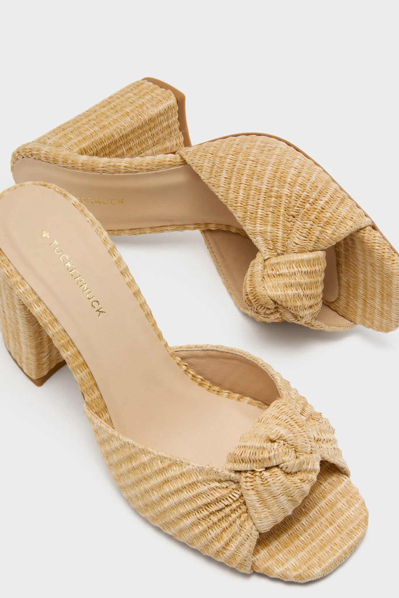 Natural Raffia Blake Heels sold by Tuckernuck product image thumbnail 2