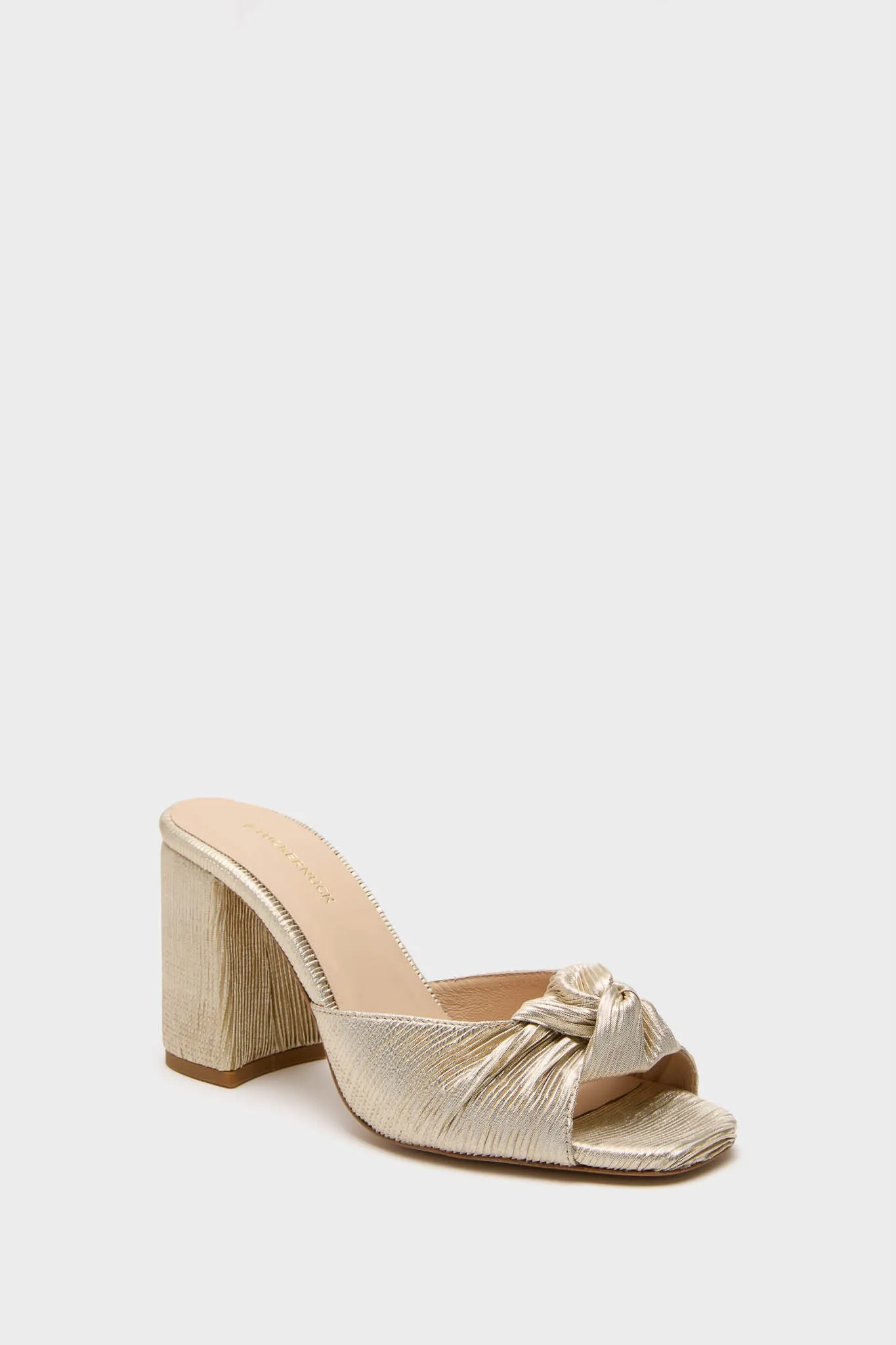 Gold Pleated Blake Heels sold by Tuckernuck product image thumbnail 3