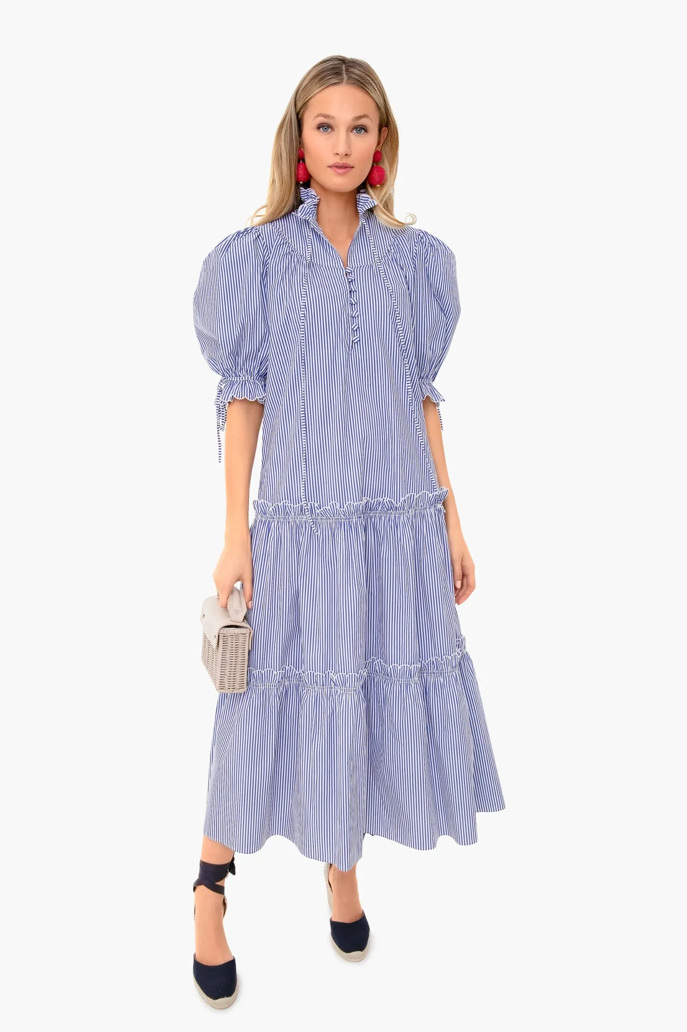 Blue Stripe Holloway Dress sold by Tuckernuck product image thumbnail 2