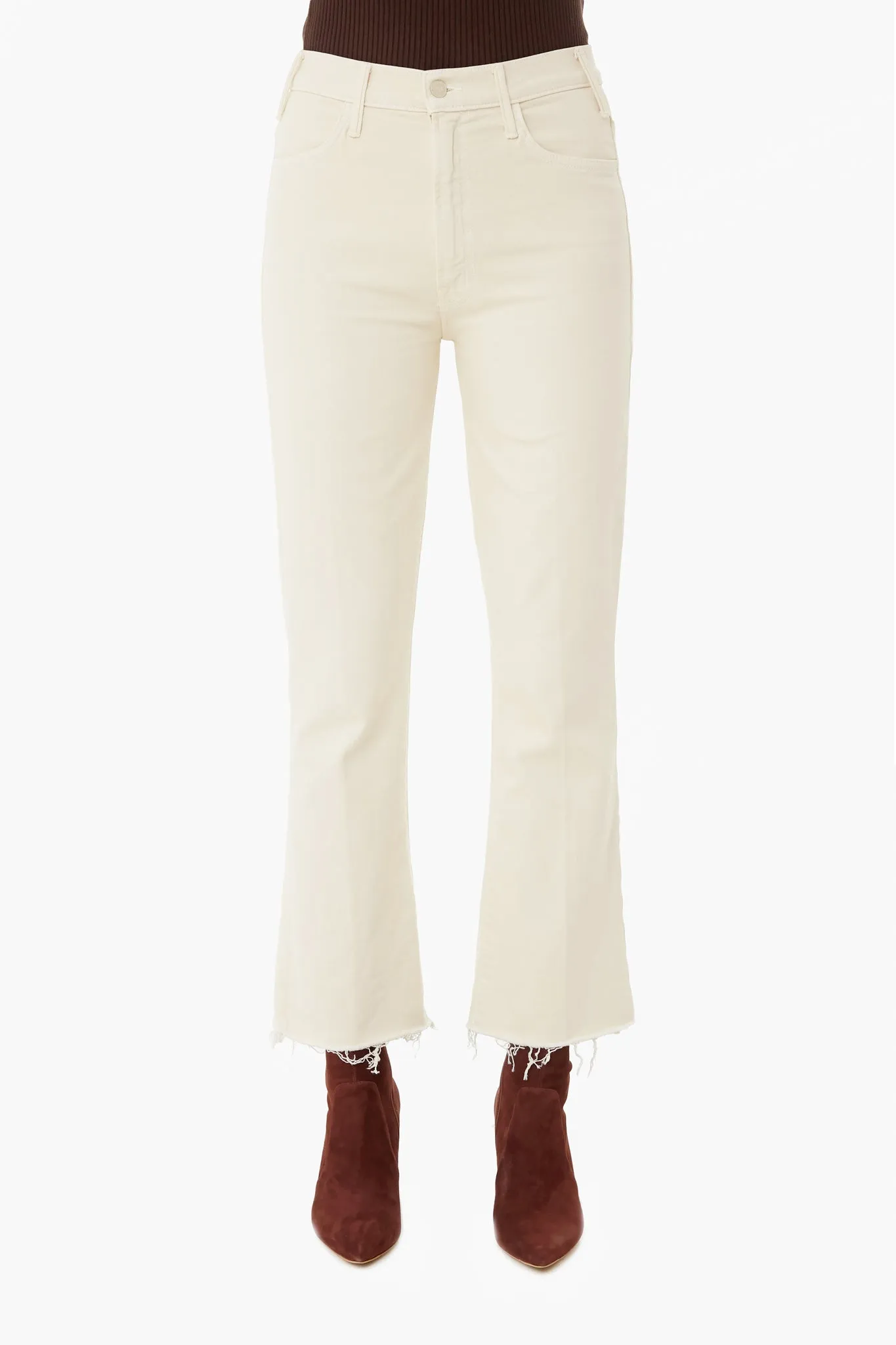 Ivory The Hustler Ankle Fray sold by Tuckernuck