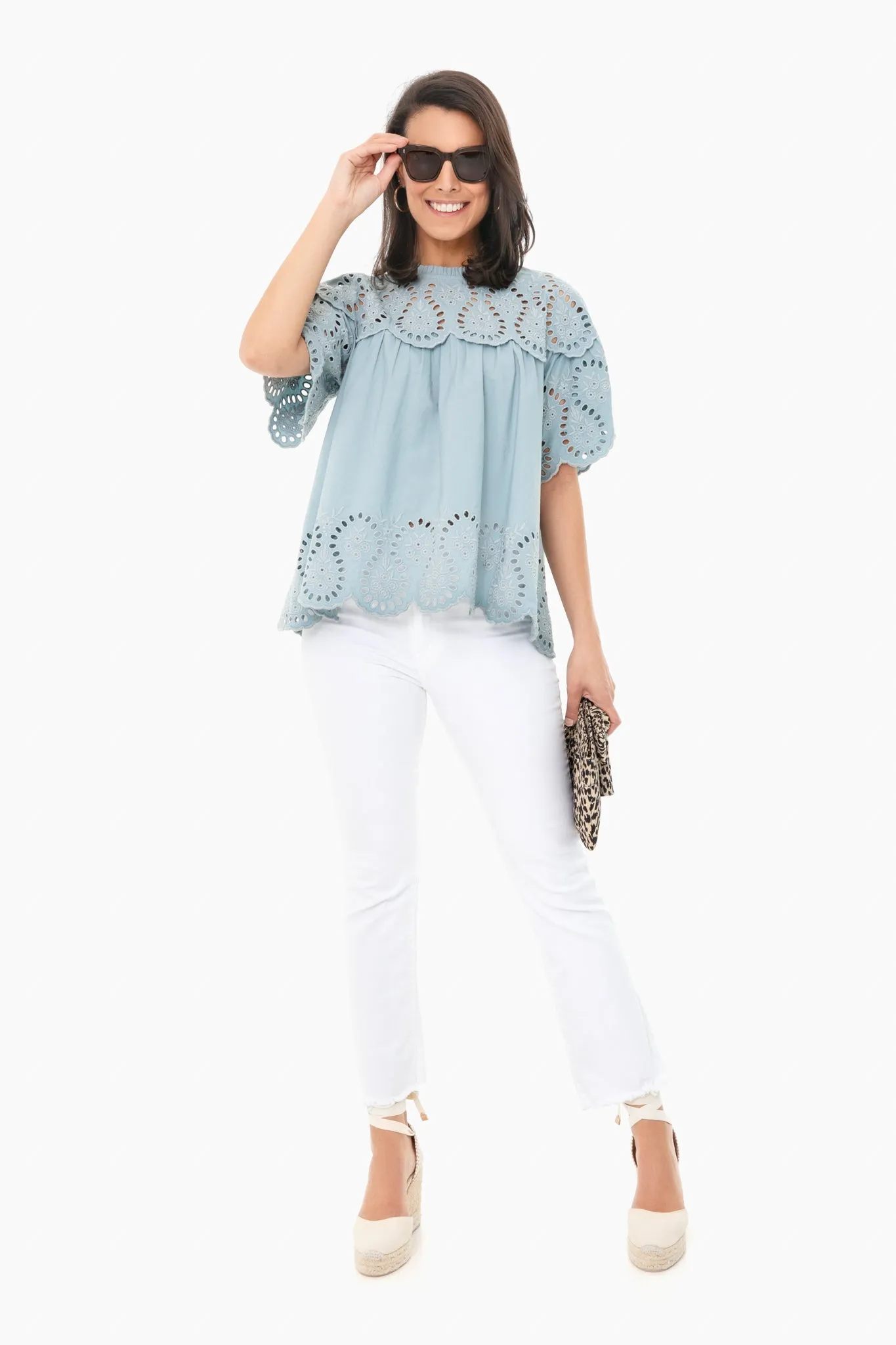 Leopard Rayne Pleated Frame Clutch sold by Tuckernuck product image thumbnail 3