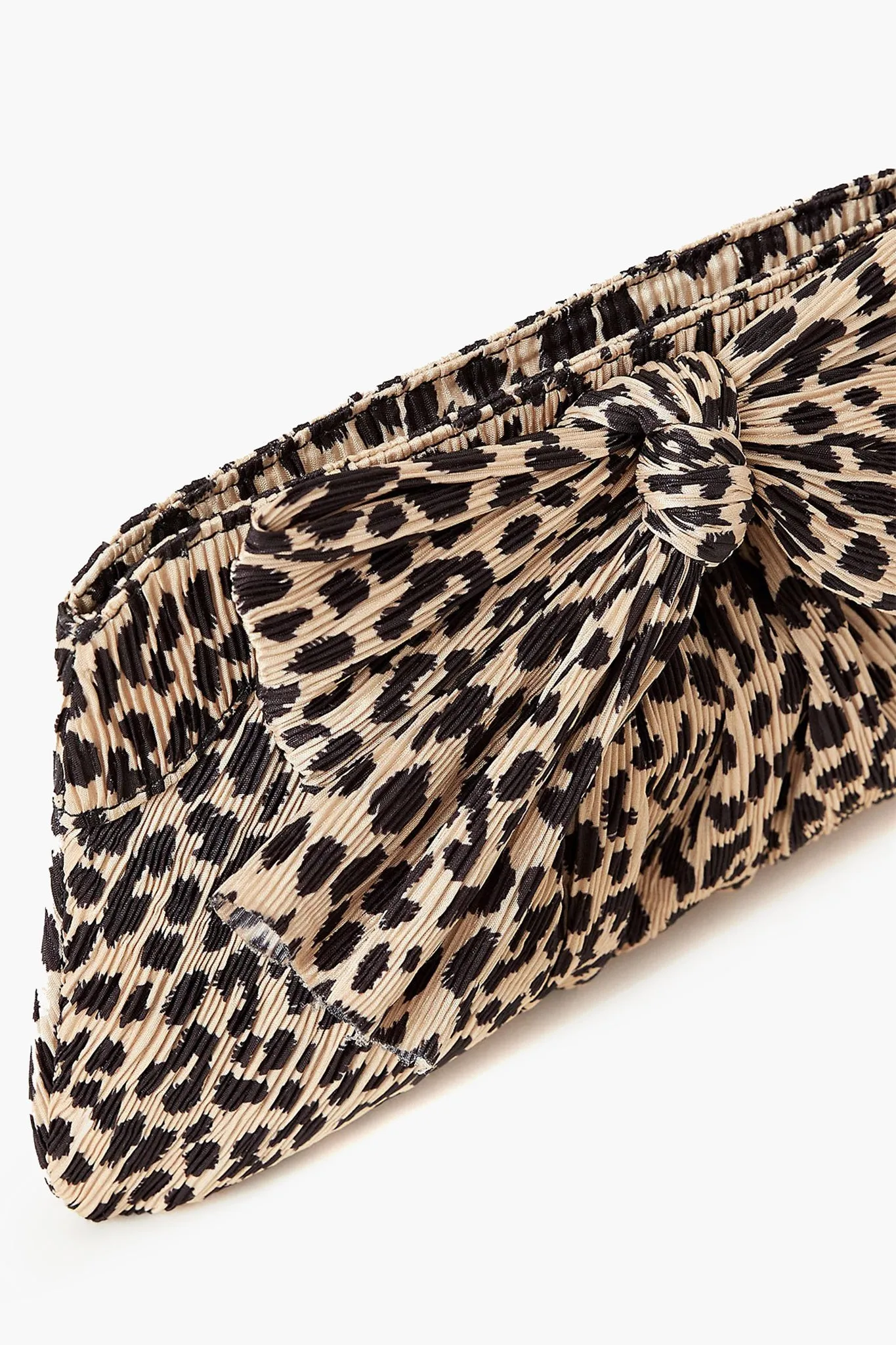 Leopard Rayne Pleated Frame Clutch sold by Tuckernuck product image thumbnail 4