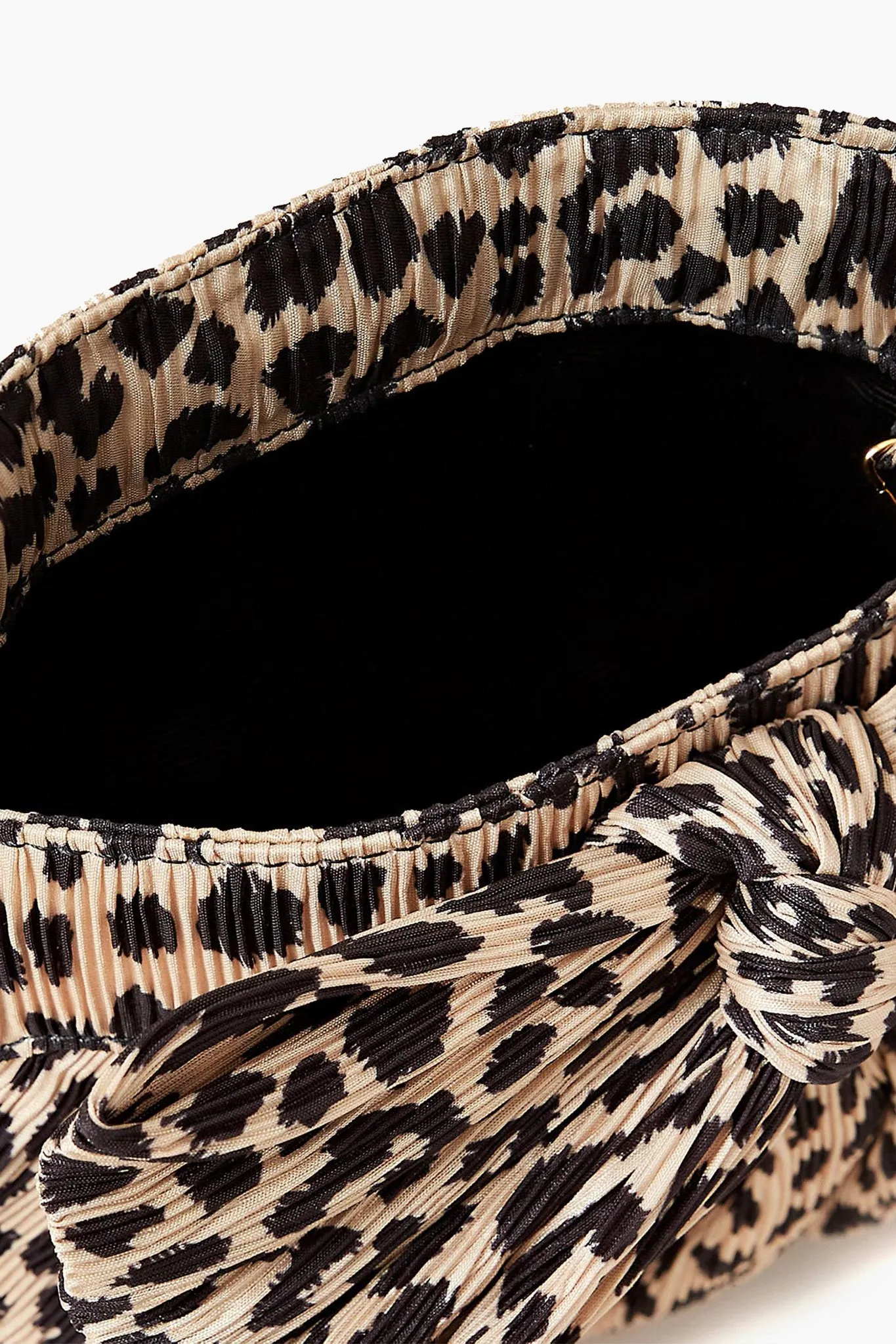 Leopard Rayne Pleated Frame Clutch sold by Tuckernuck product image thumbnail 5