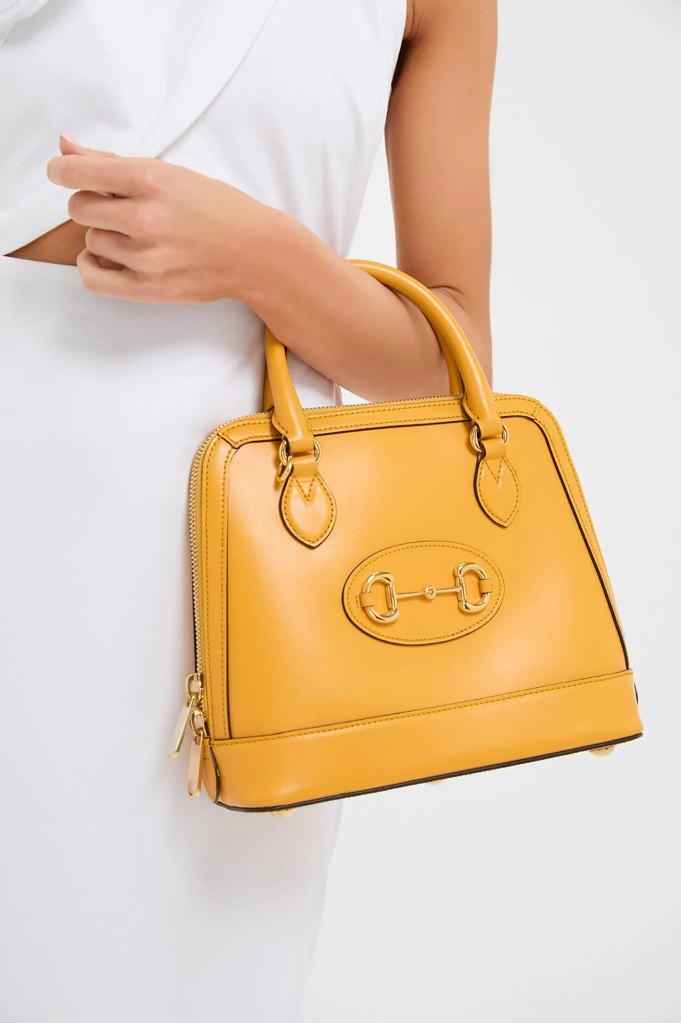 Gucci Orange Horsebit 1955 Small Handle Bag sold by Tuckernuck product image thumbnail 2