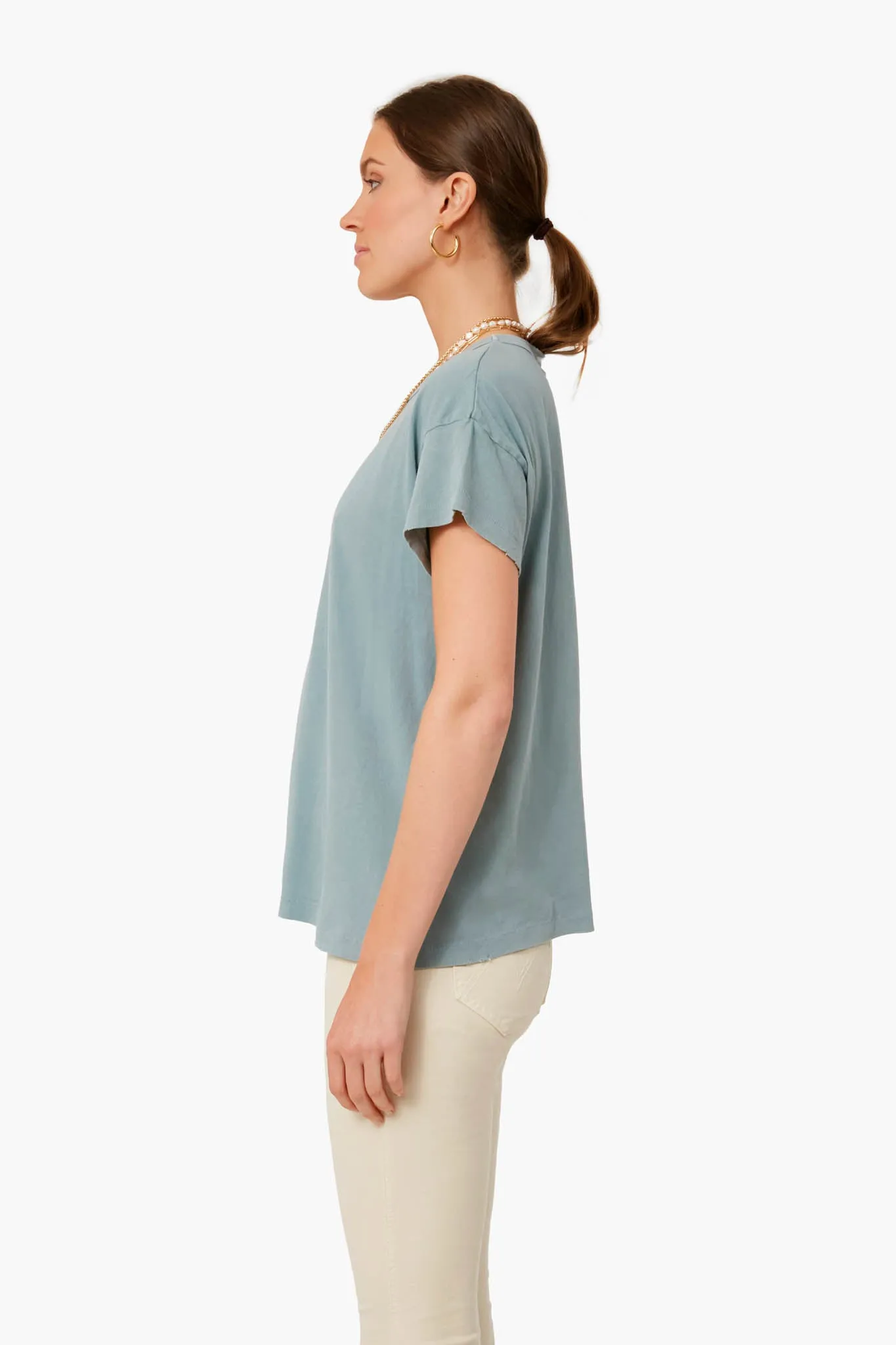 Dusty Blue The Boxy Crew sold by Tuckernuck product image thumbnail 3