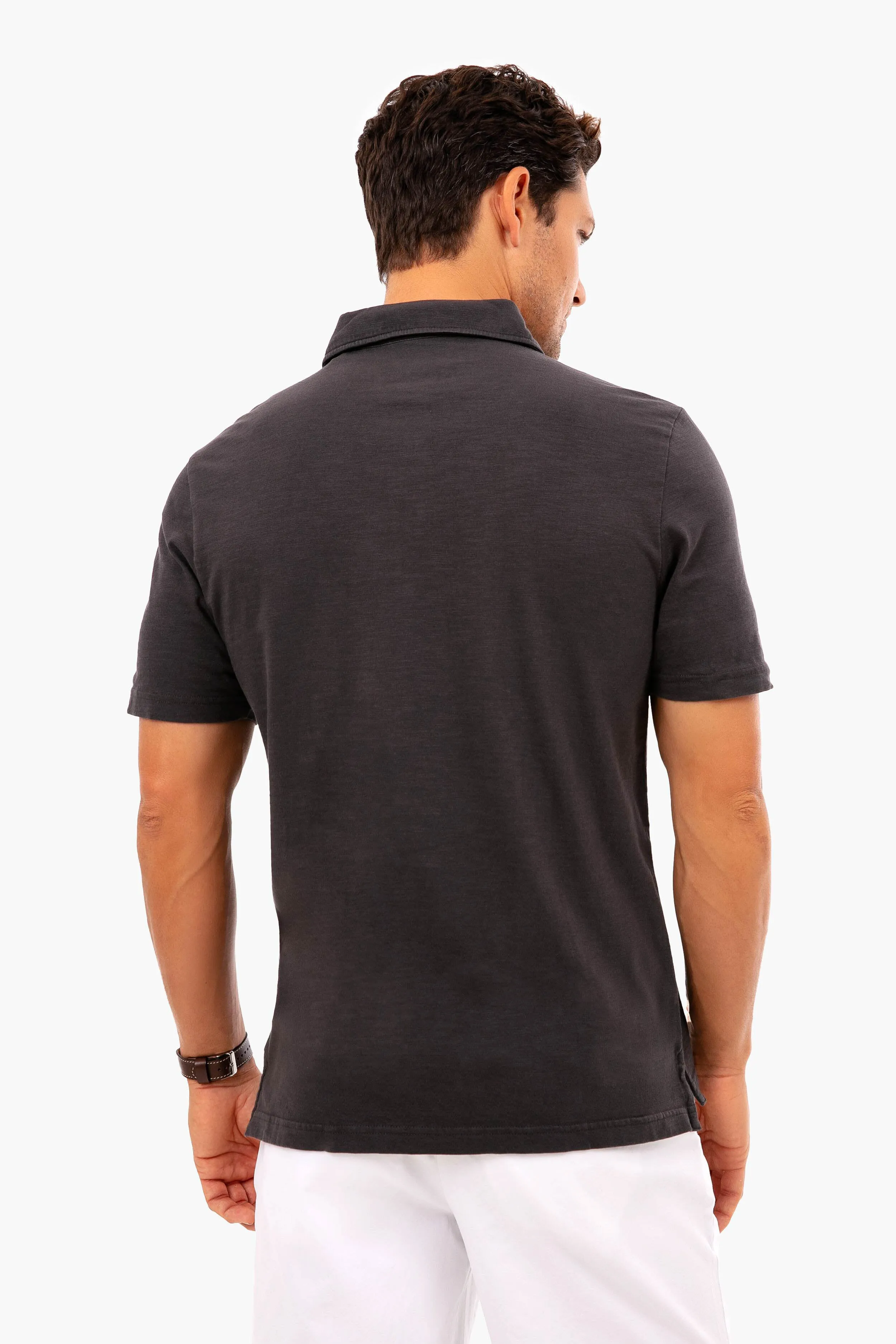 Washed Black Sunwashed Polo sold by Tuckernuck product image thumbnail 4