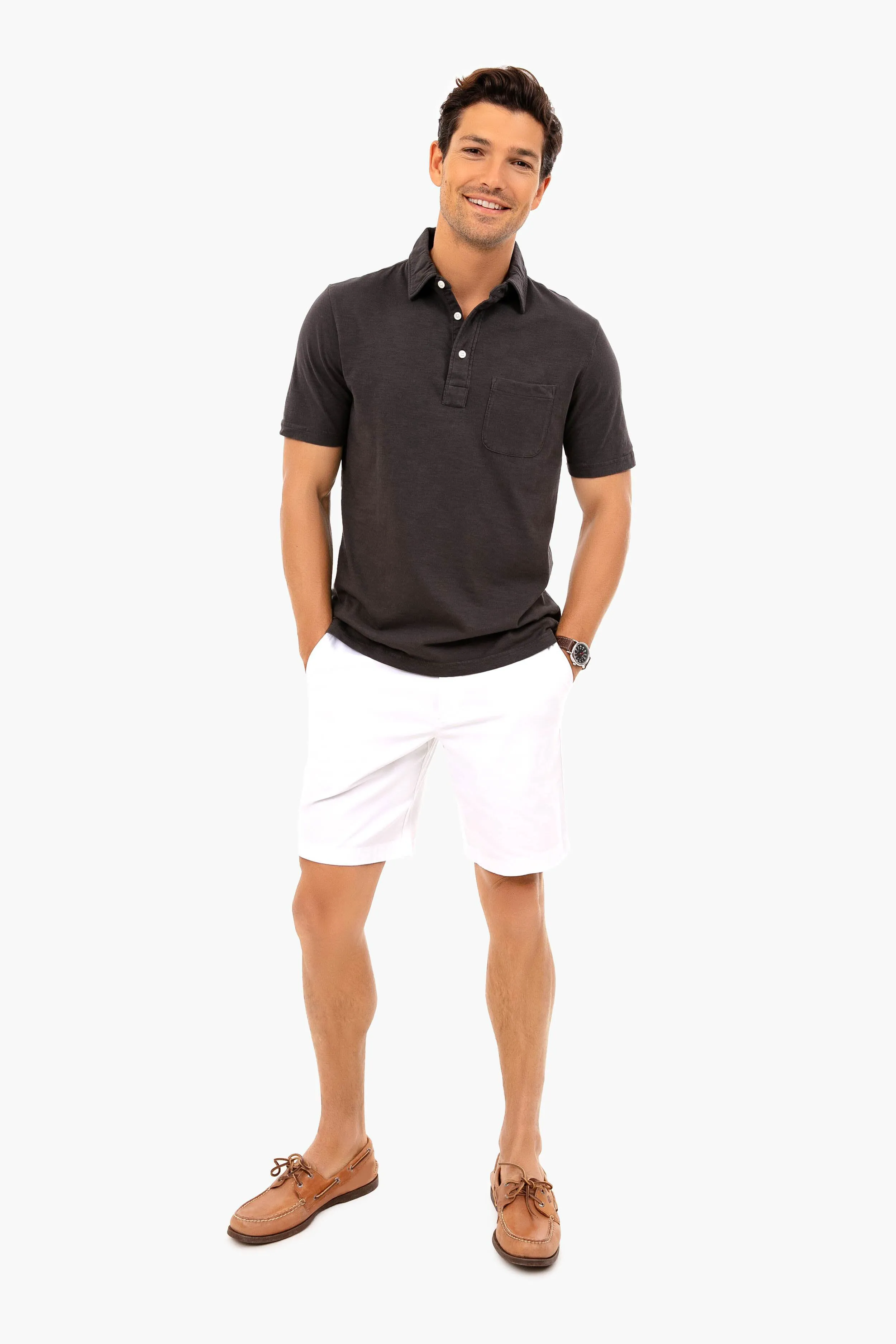 Washed Black Sunwashed Polo sold by Tuckernuck product image thumbnail 2