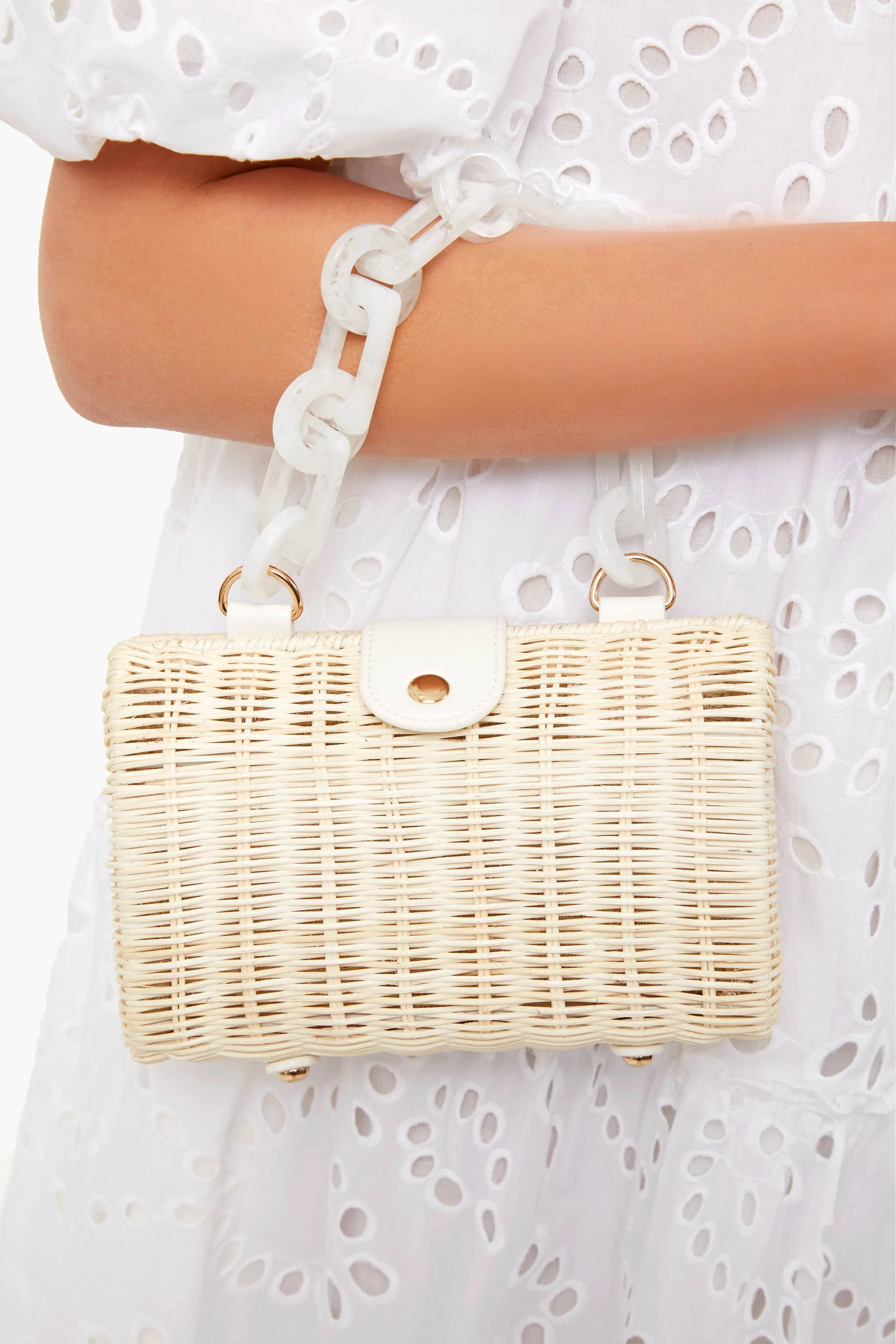 Cream Page Clutch sold by Tuckernuck product image thumbnail 2