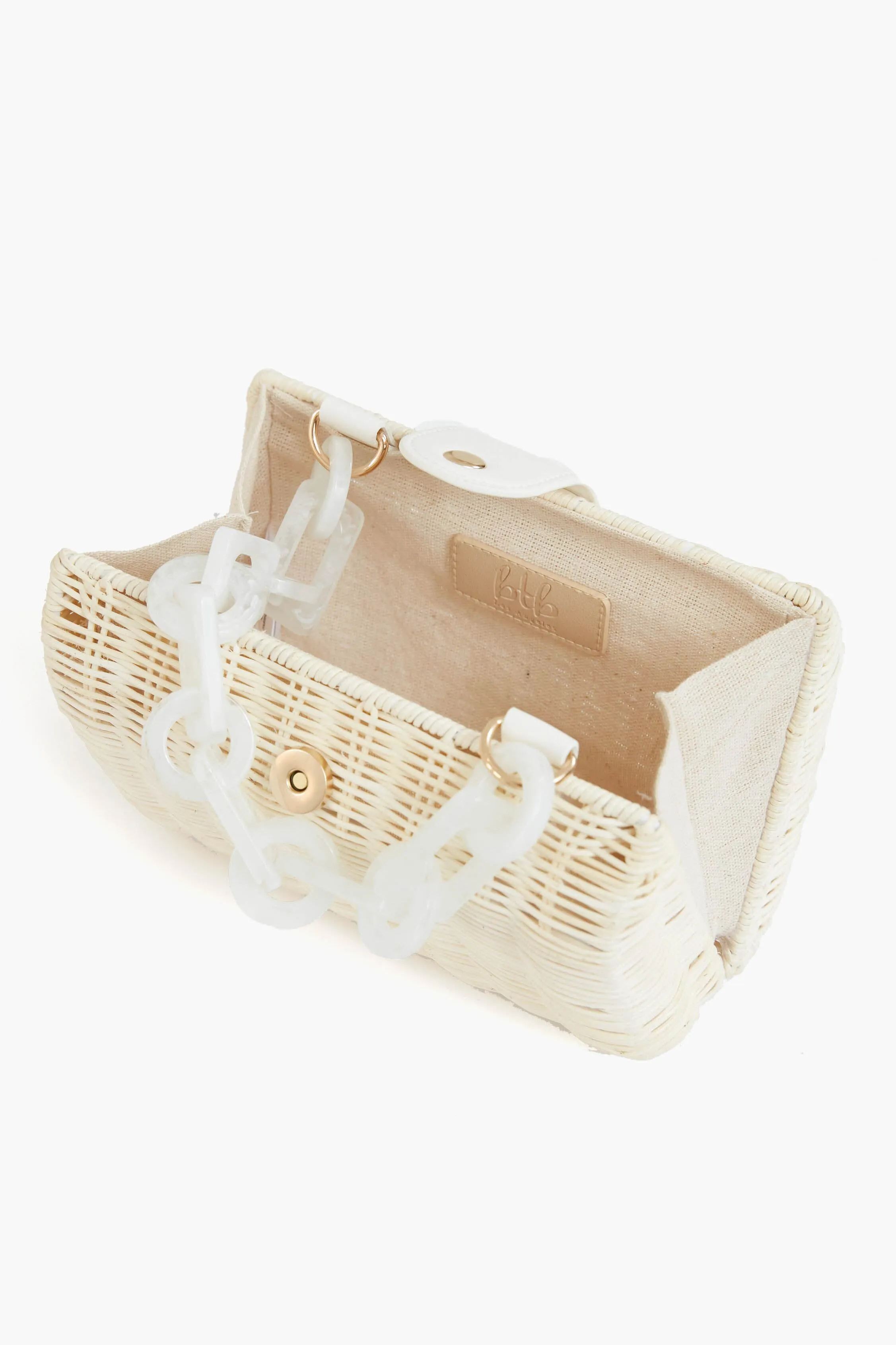 Cream Page Clutch sold by Tuckernuck product image thumbnail 4