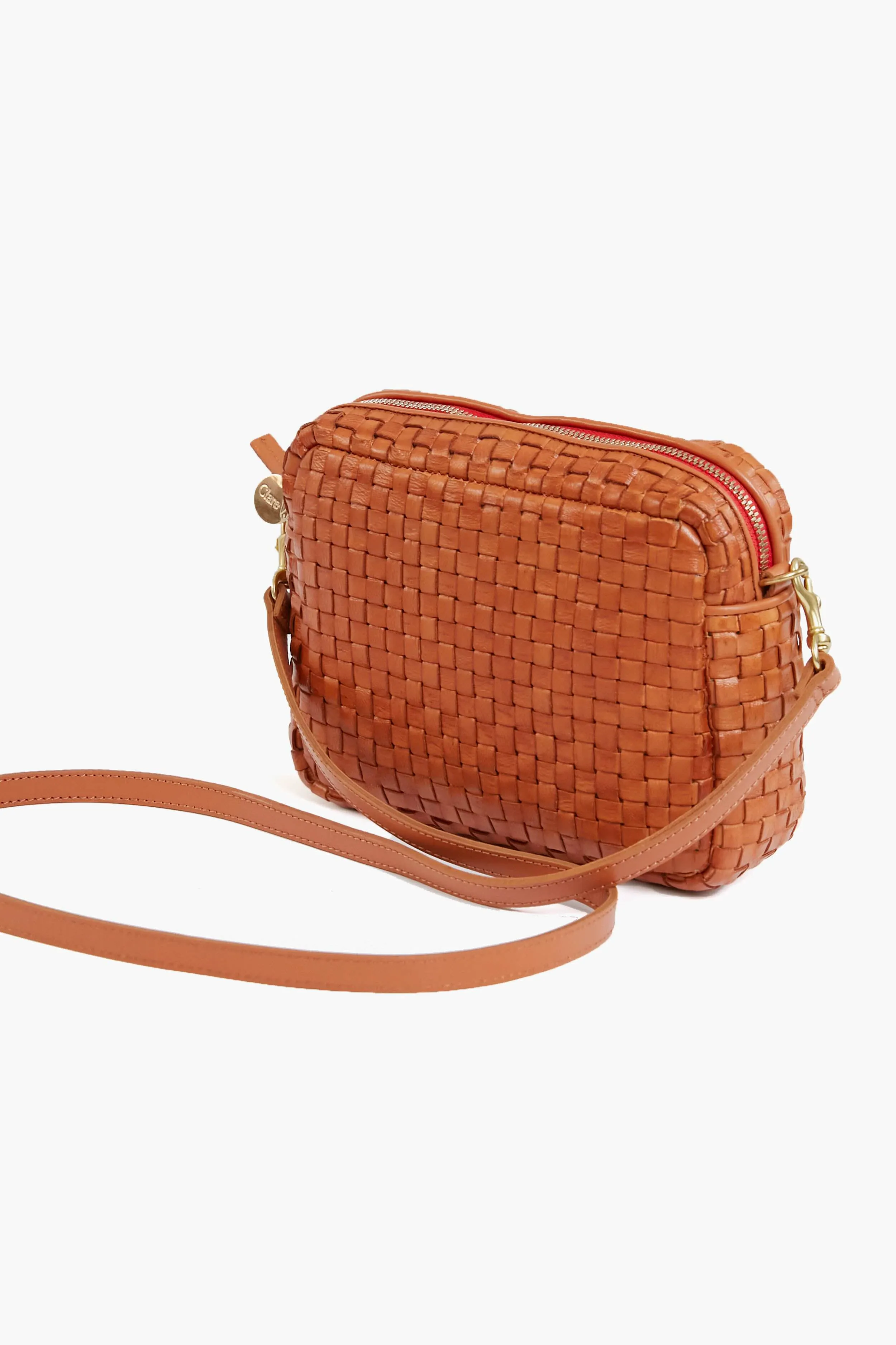 Natural Woven Checker Midi Sac sold by Tuckernuck product image thumbnail 5