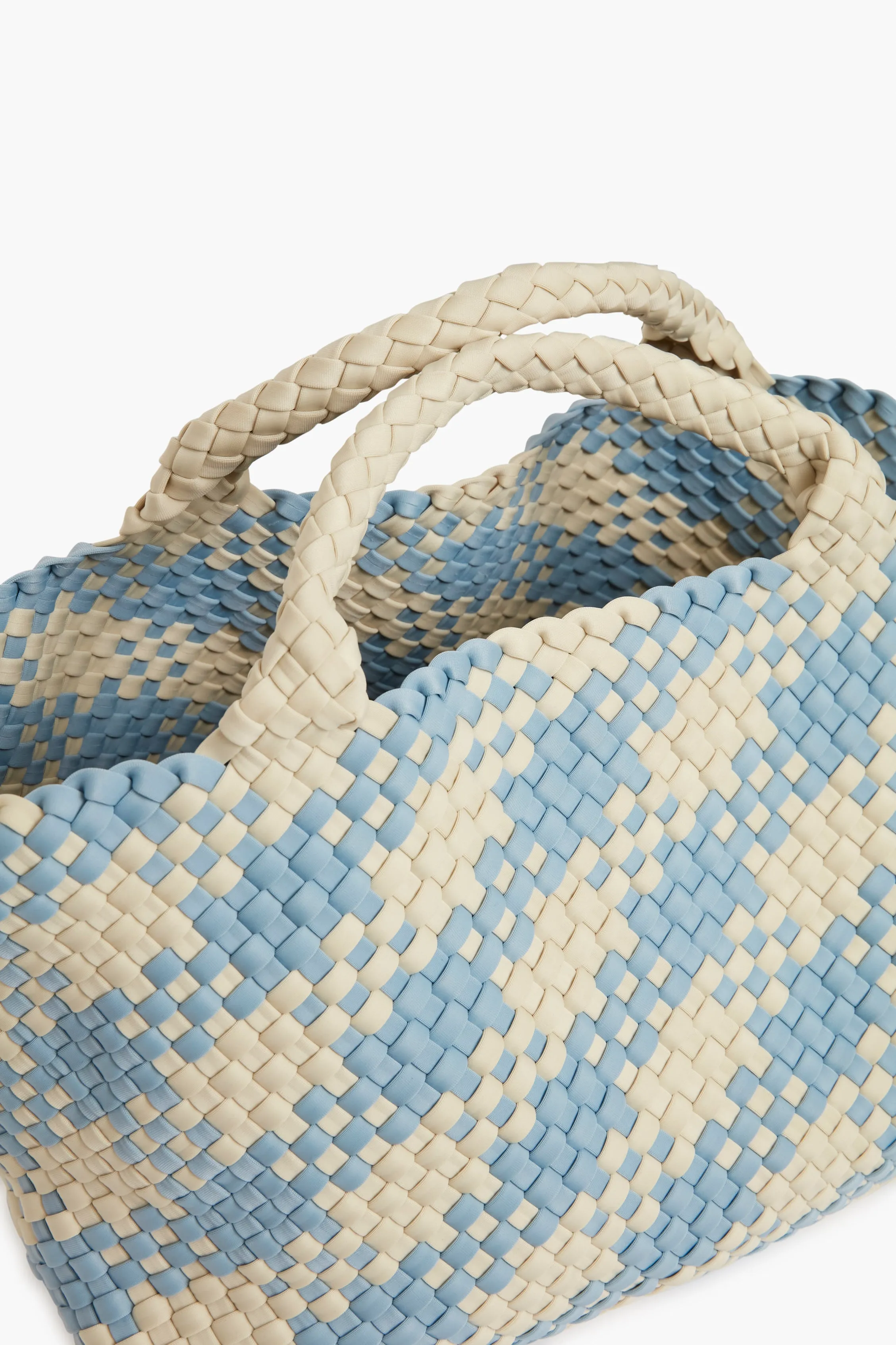 Capri Plaid St Barths Medium Tote sold by Tuckernuck product image thumbnail 3