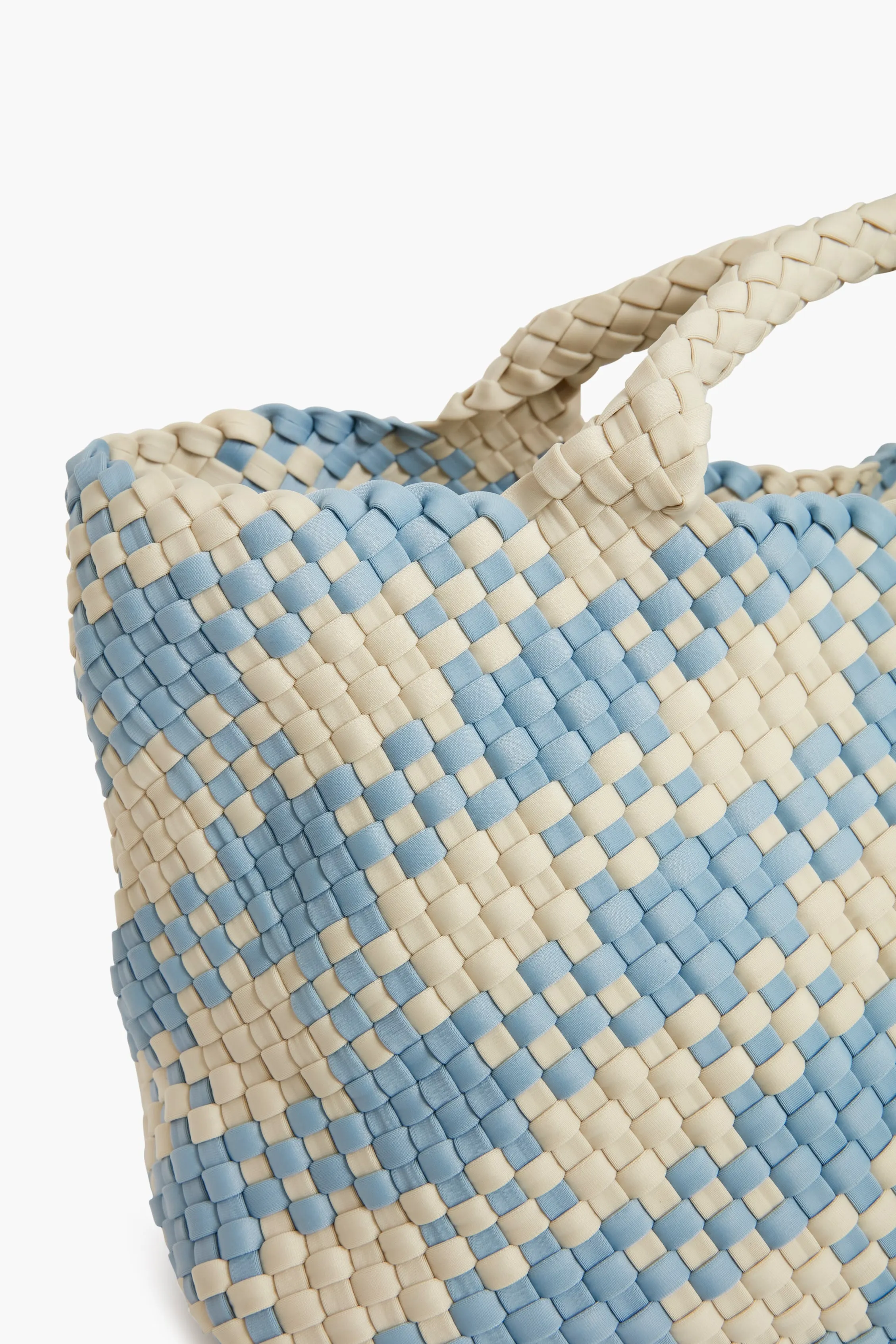 Capri Plaid St Barths Medium Tote sold by Tuckernuck product image thumbnail 4