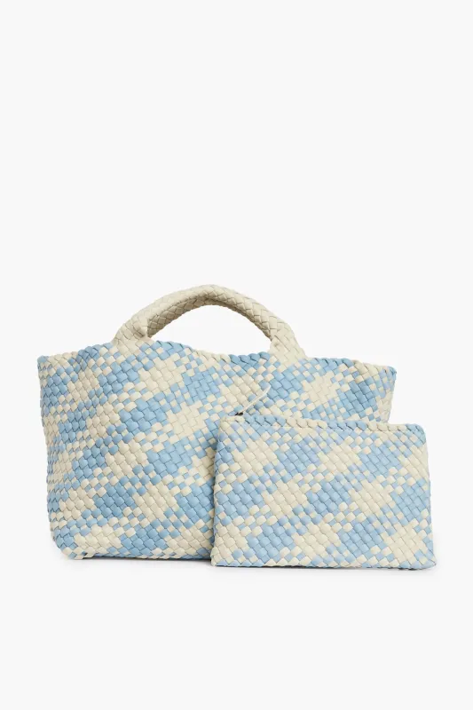 Capri Plaid St Barths Medium Tote sold by Tuckernuck