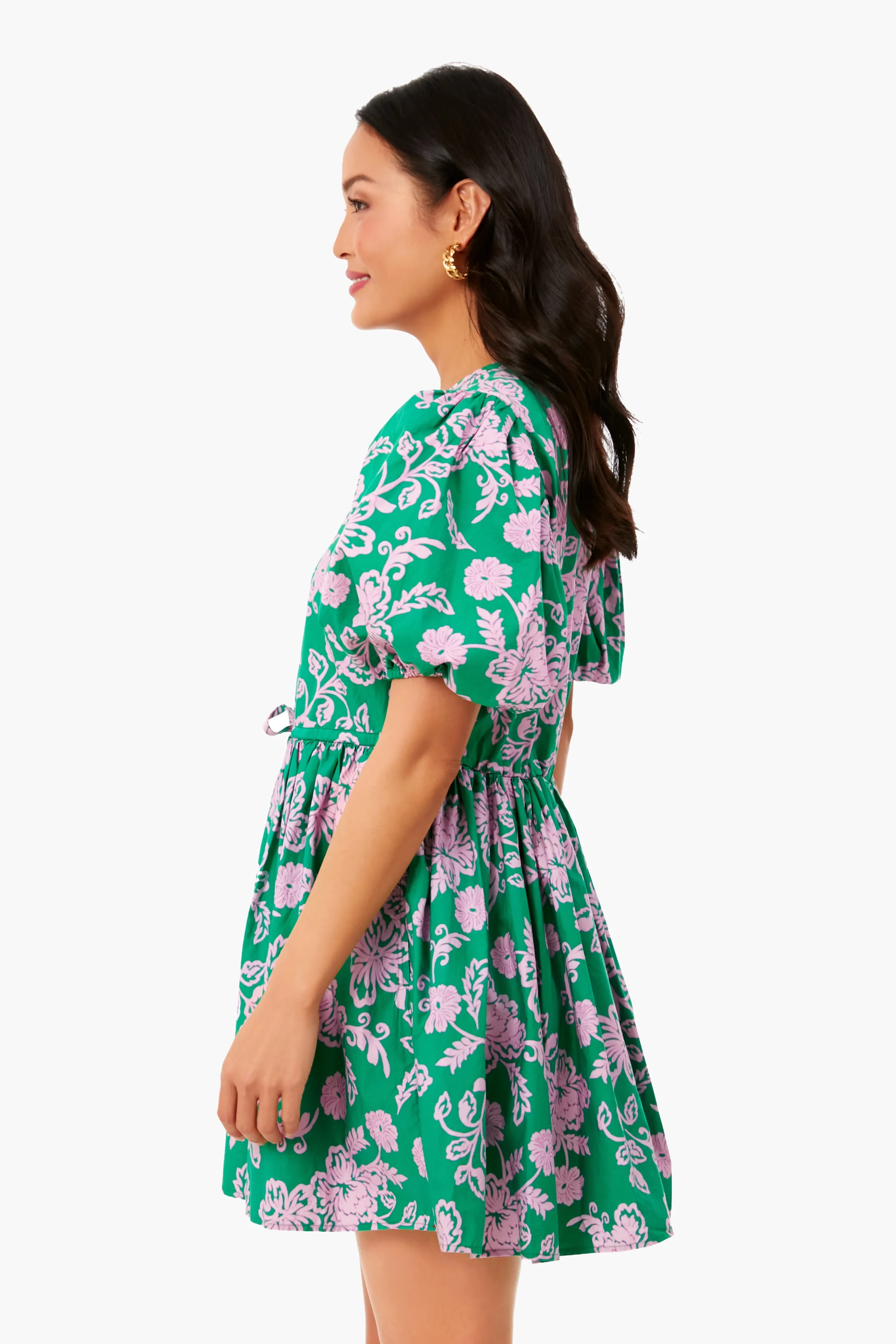 Caprisyn Green Aurie Dress sold by Tuckernuck product image thumbnail 3