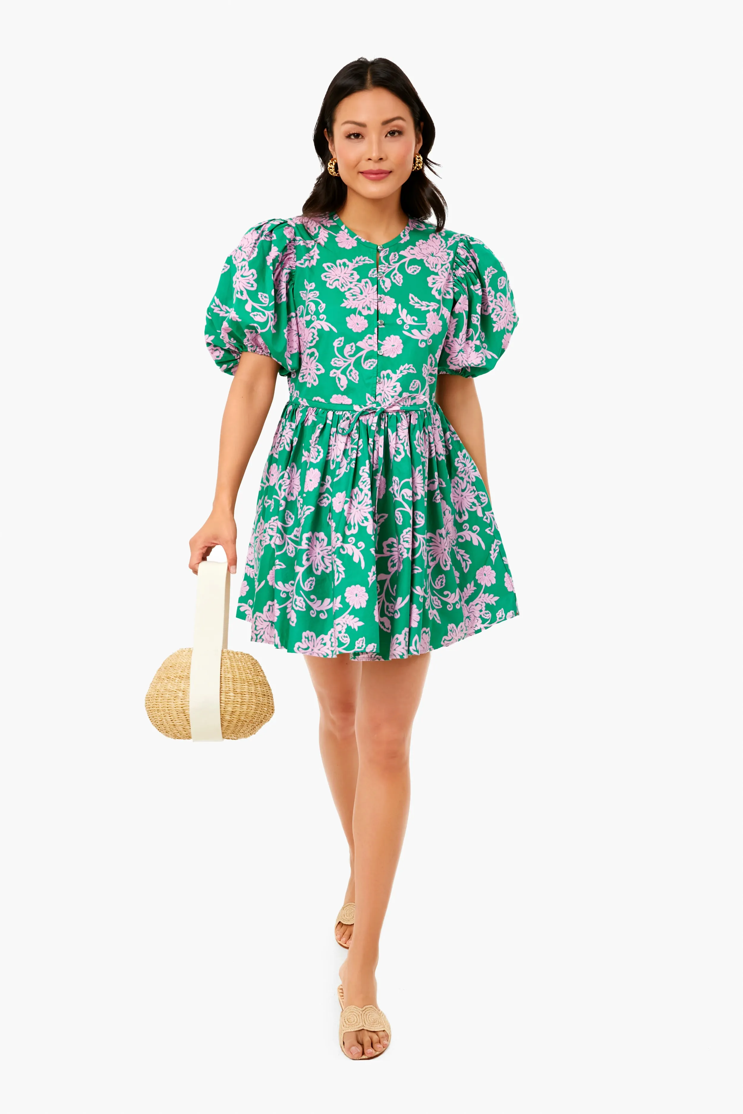 Caprisyn Green Aurie Dress sold by Tuckernuck