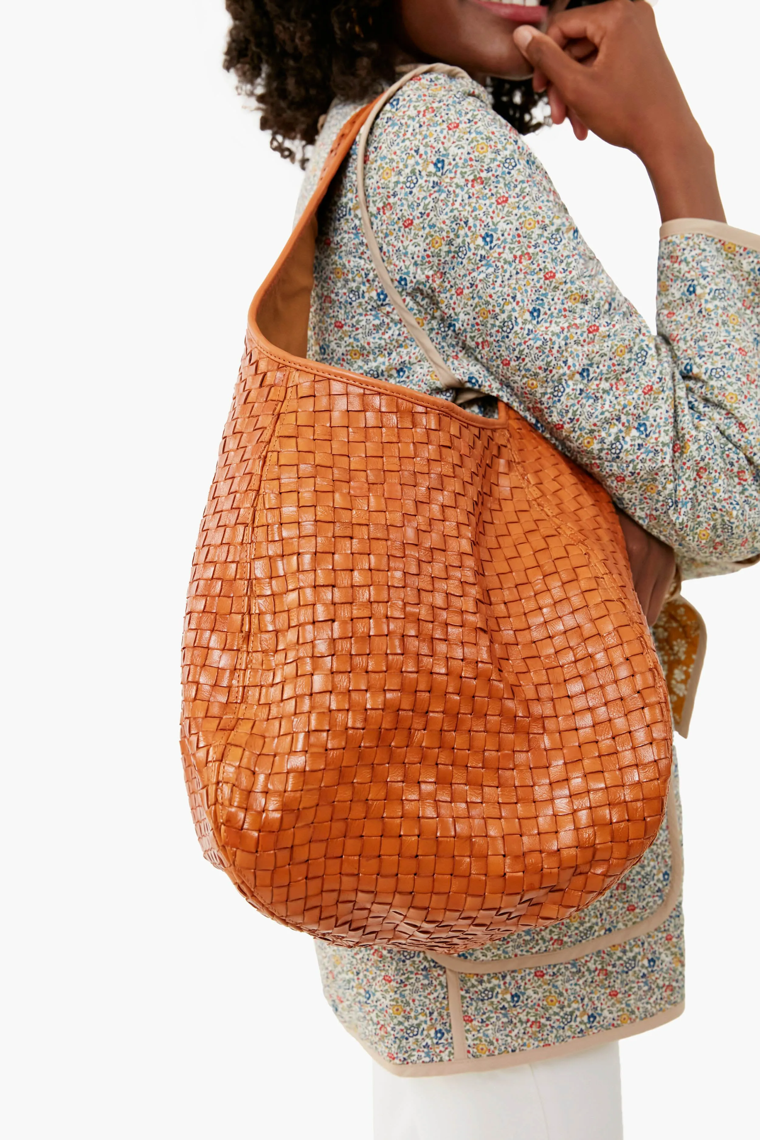 Natural Woven Checker Bando Bag sold by Tuckernuck product image thumbnail 2