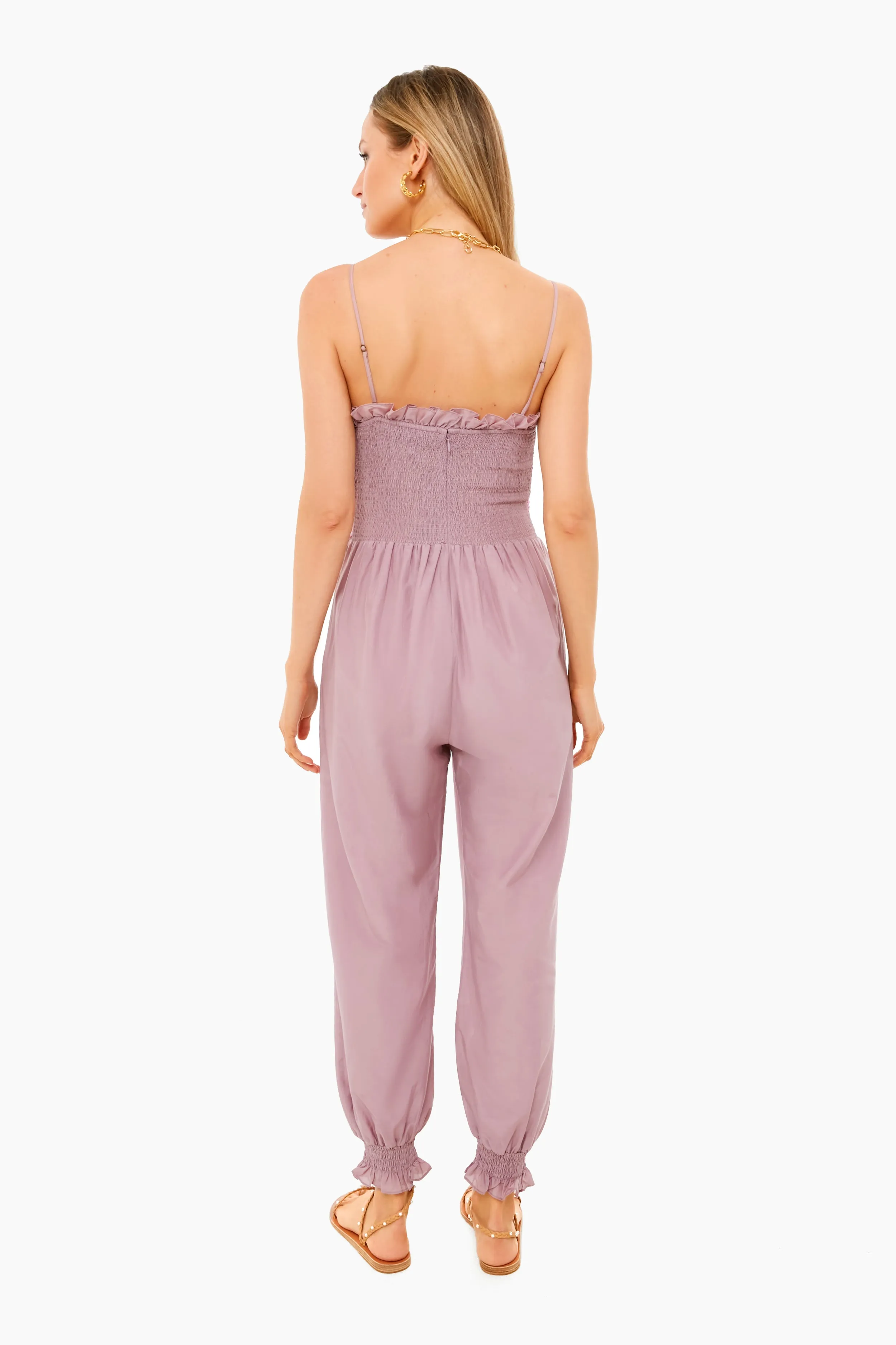 Lilac Chalk Simone Jumpsuit sold by Tuckernuck product image thumbnail 4