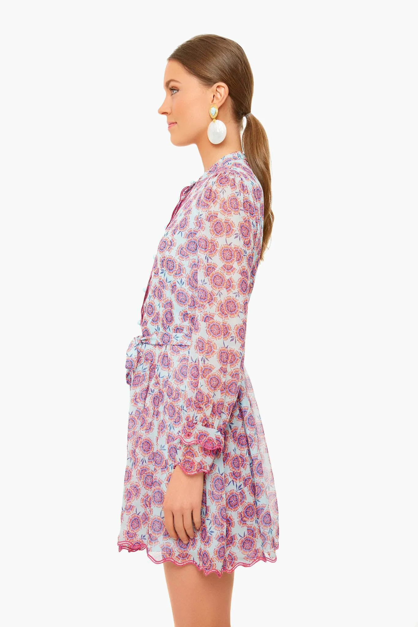 Dragonfruit Tilly Ruffle Eyelet Dress sold by Tuckernuck product image thumbnail 4