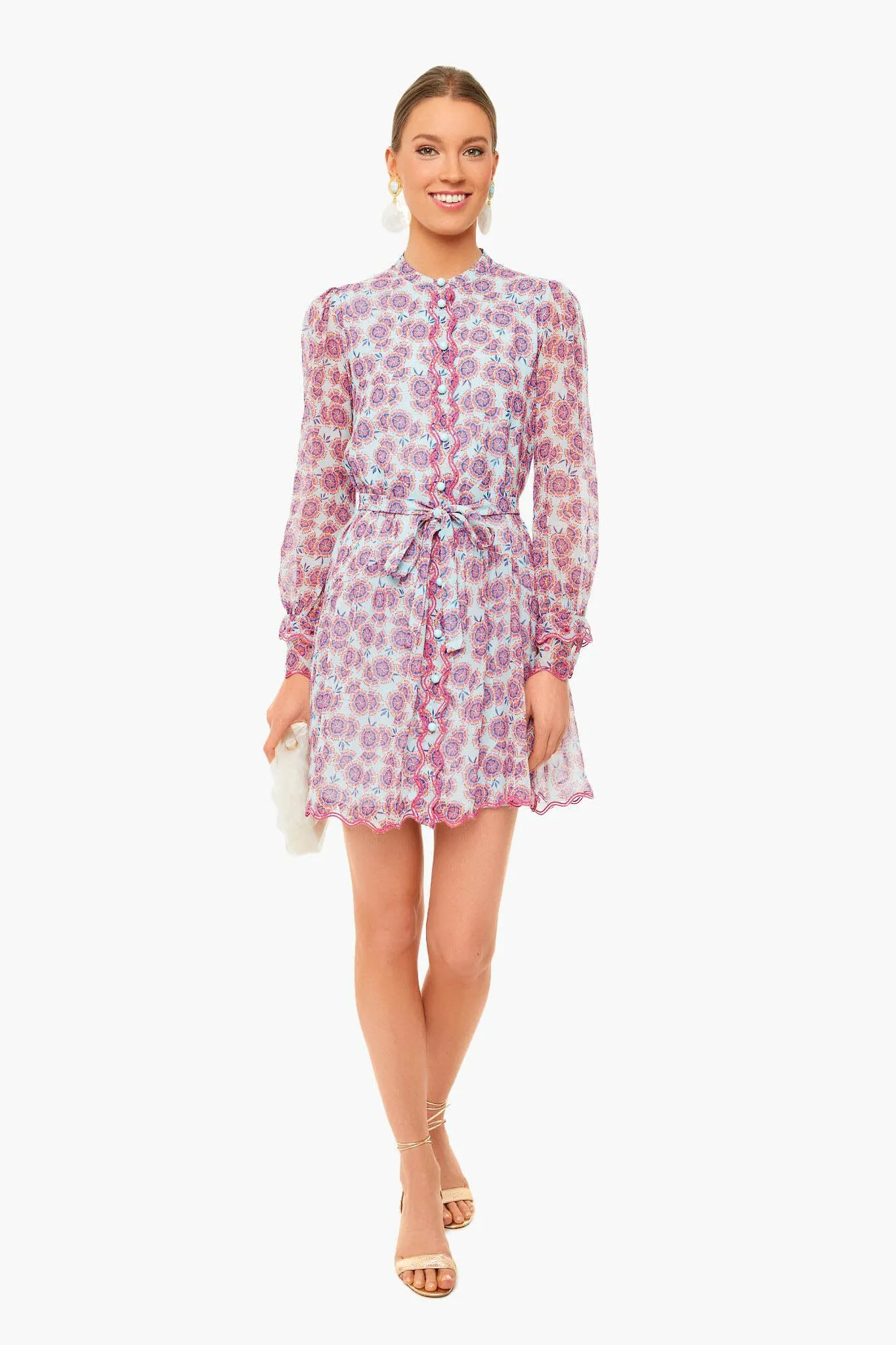 Dragonfruit Tilly Ruffle Eyelet Dress sold by Tuckernuck product image thumbnail 2