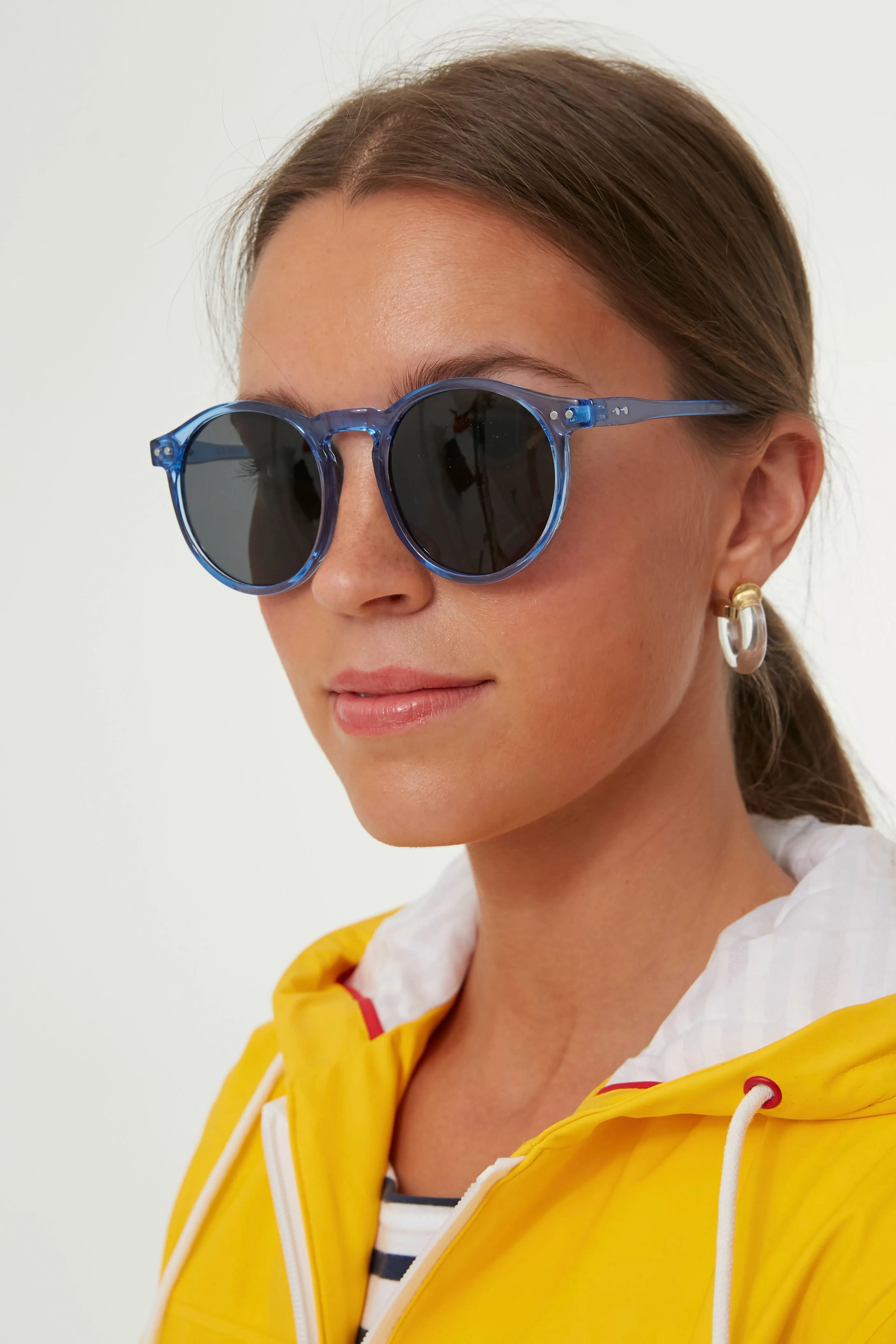 Lucite Chubby Hoop sold by Tuckernuck product image thumbnail 2