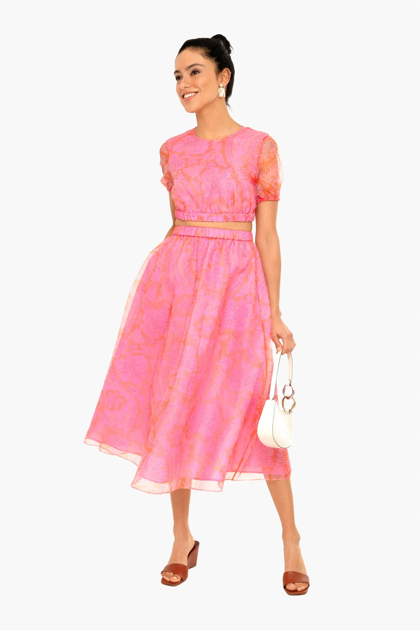 White Faux Croc Ollie Bag sold by Tuckernuck product image thumbnail 5