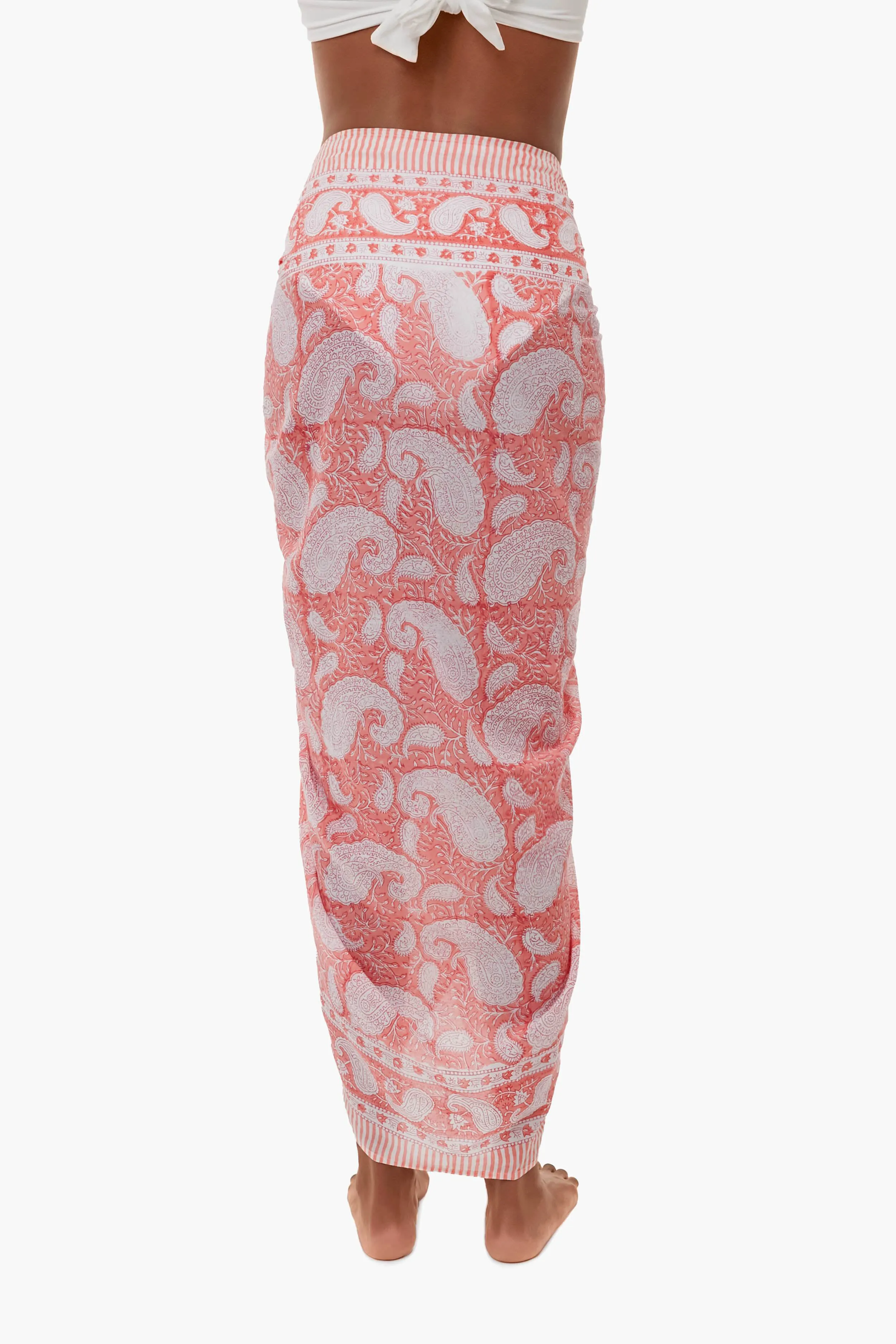 Exclusive Pink Sunset Sarong sold by Tuckernuck product image thumbnail 4