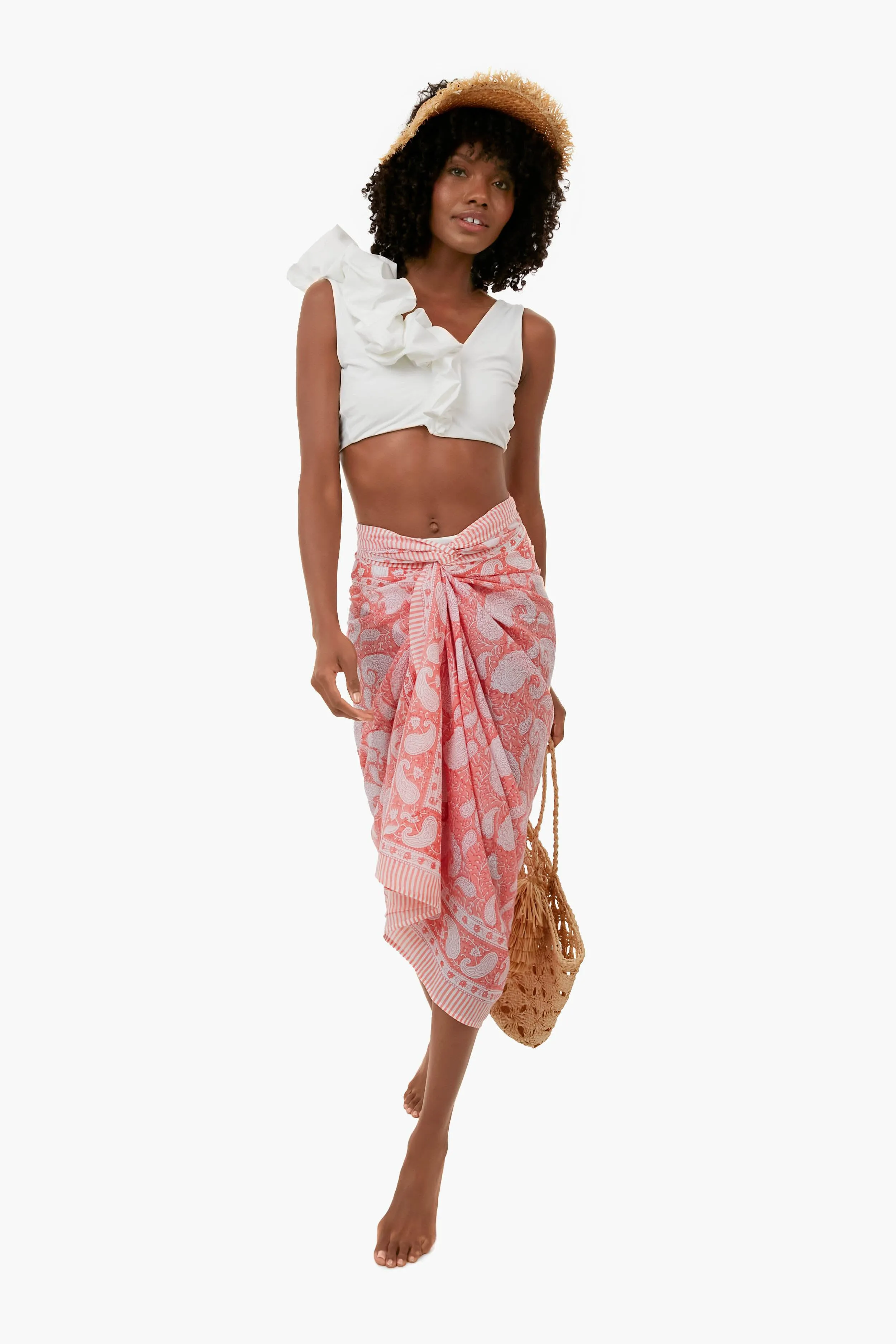 Exclusive Pink Sunset Sarong sold by Tuckernuck product image thumbnail 2