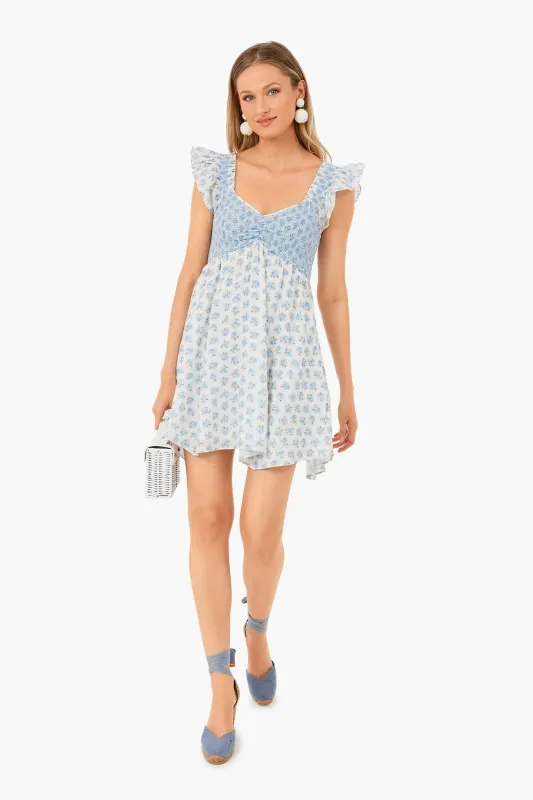 Powder Blue Athalia Dress made by LoveShackFancy