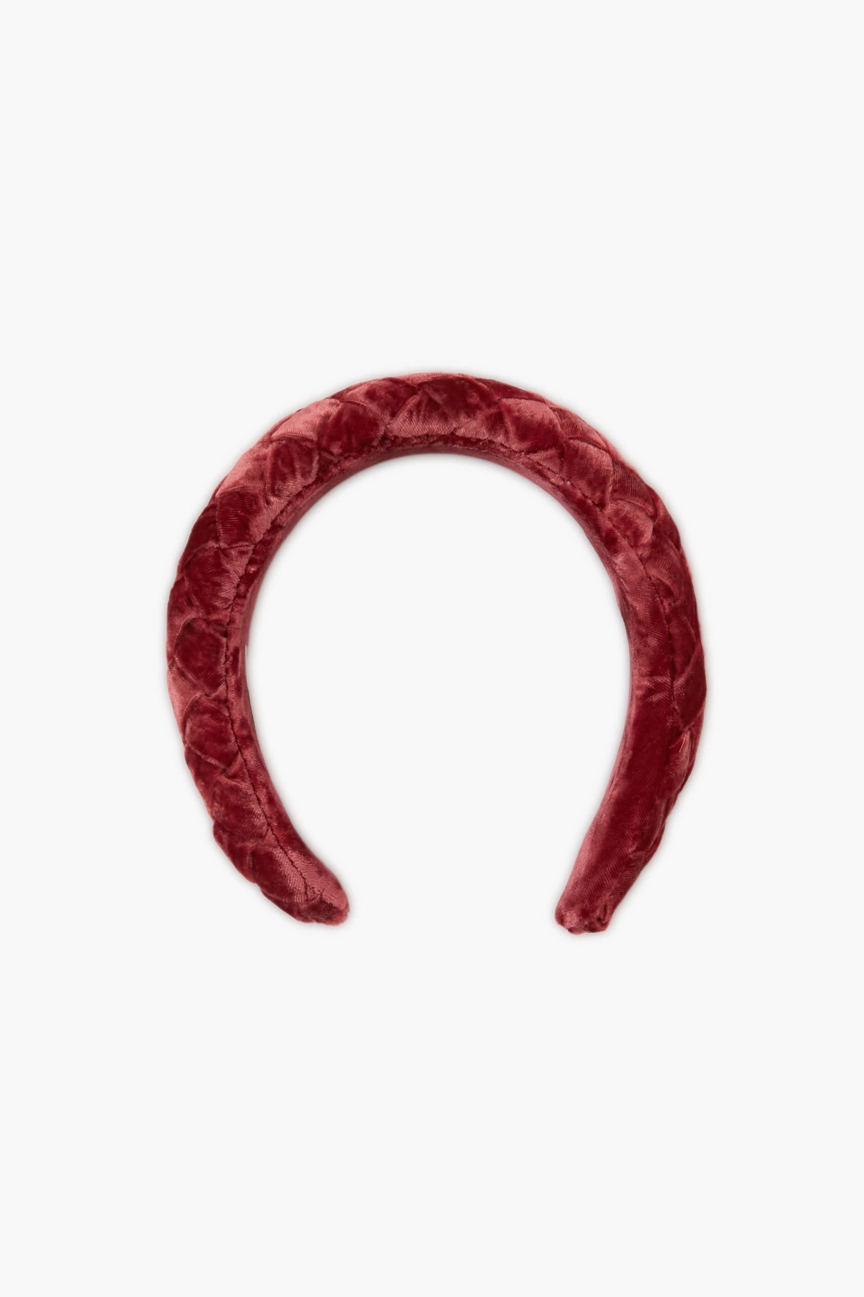Tea Rose Velvet Everly Headband sold by Tuckernuck product image thumbnail 4