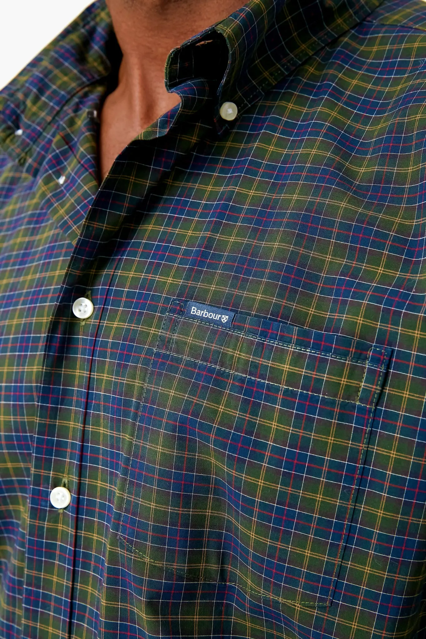 Classic Tartan Lomond Tailored Shirt sold by Tuckernuck product image thumbnail 5