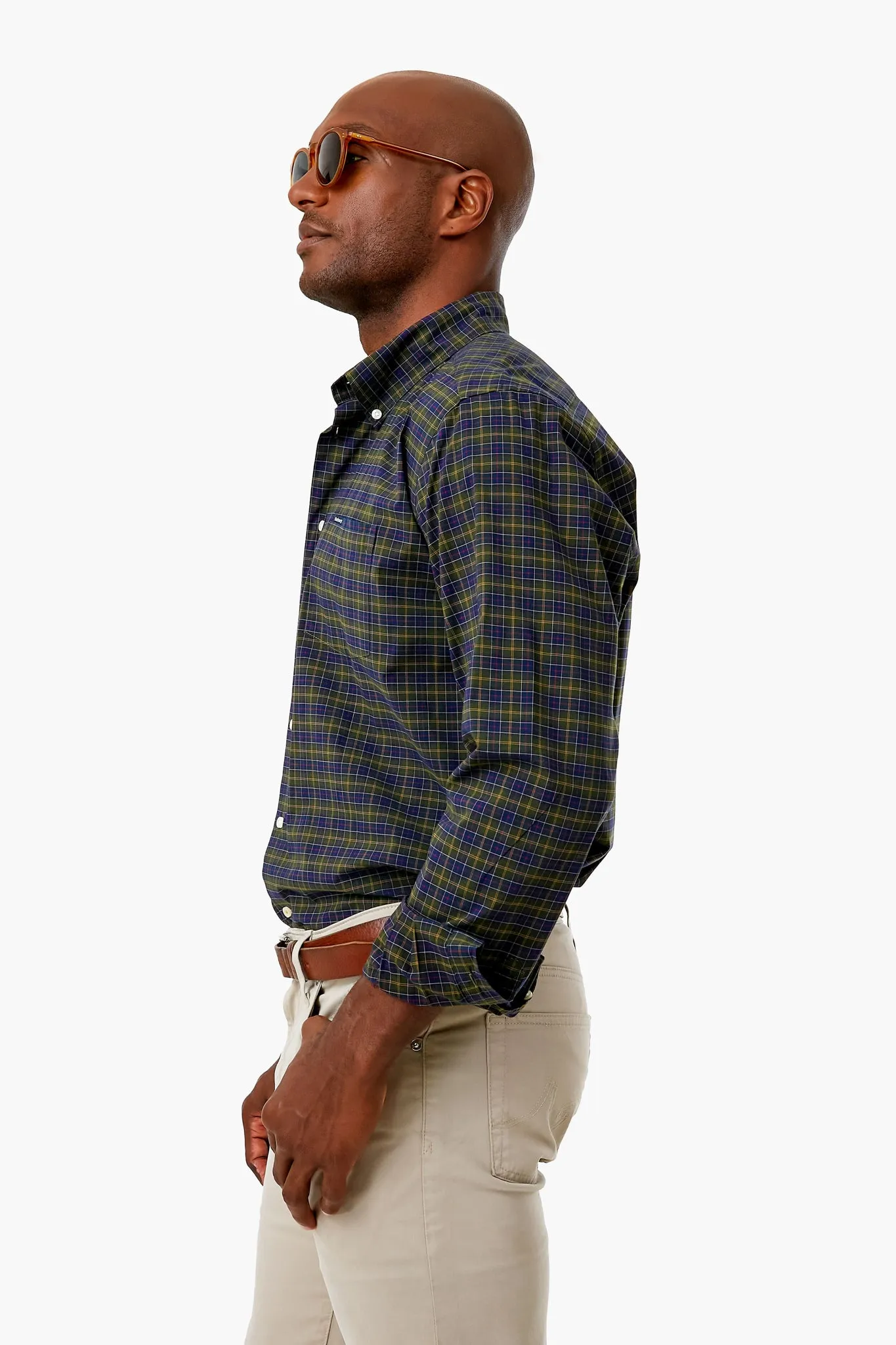Classic Tartan Lomond Tailored Shirt sold by Tuckernuck product image thumbnail 3